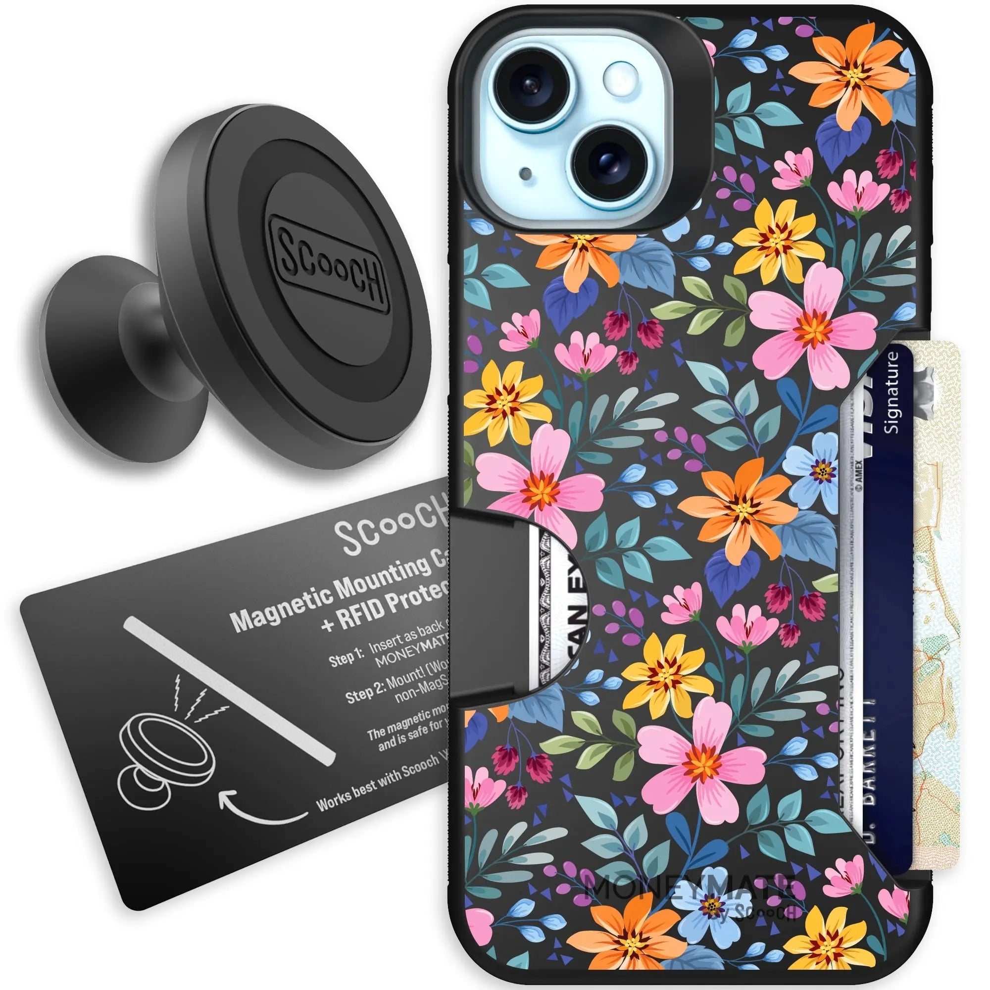 Scooch-Moneymate Starter Bundle for iPhone 14 Plus-Full-Bloom