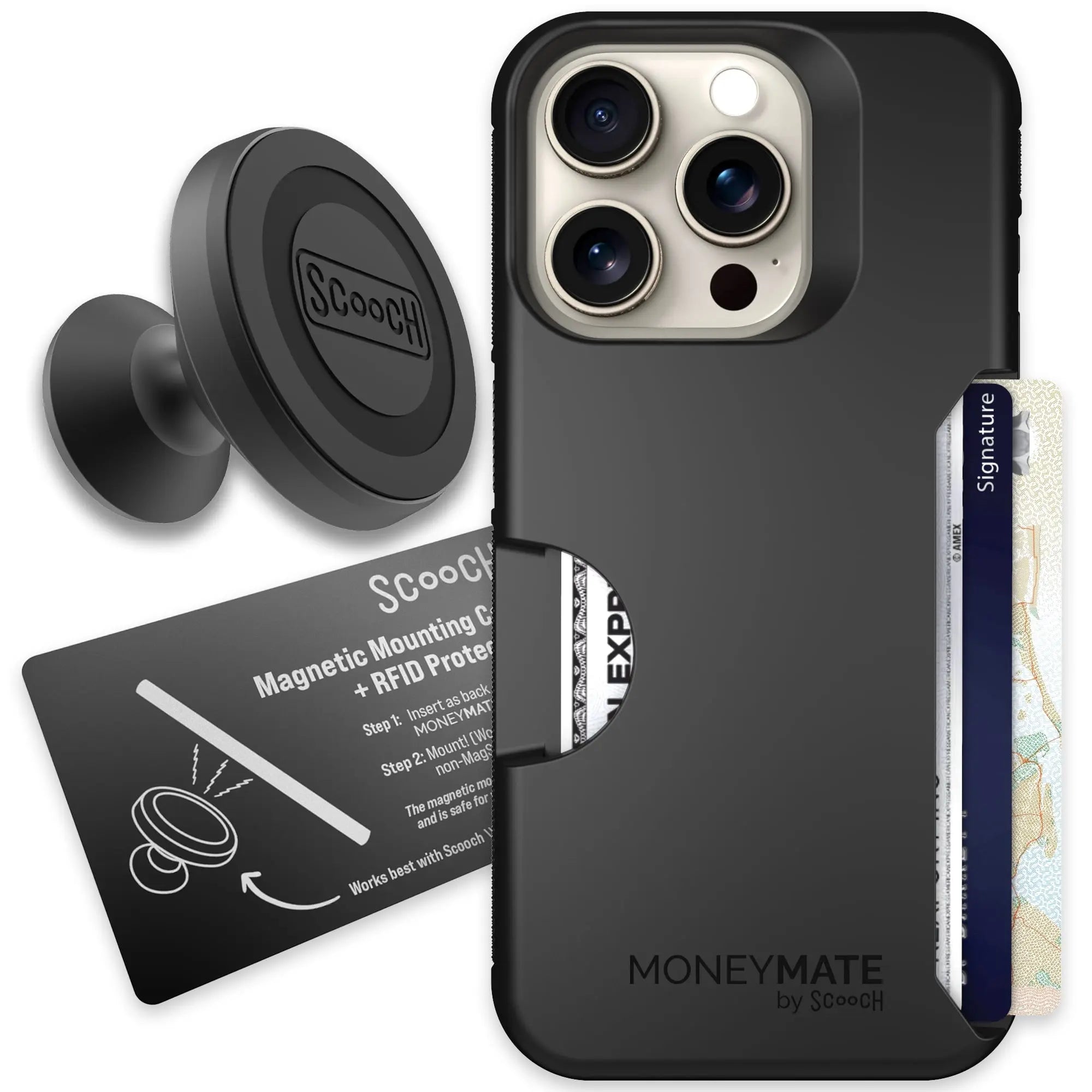 Scooch-Moneymate Starter Bundle for iPhone 15 Pro-