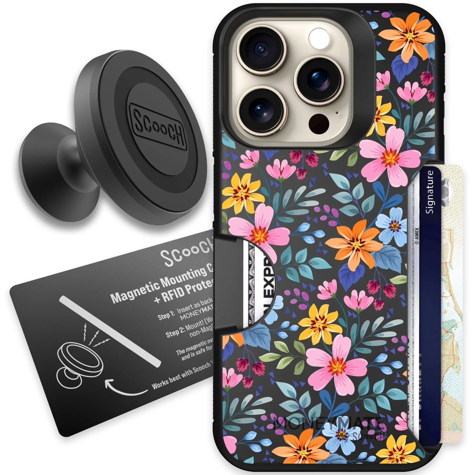 Scooch-Moneymate Starter Bundle for iPhone 15 Pro-Full-Bloom
