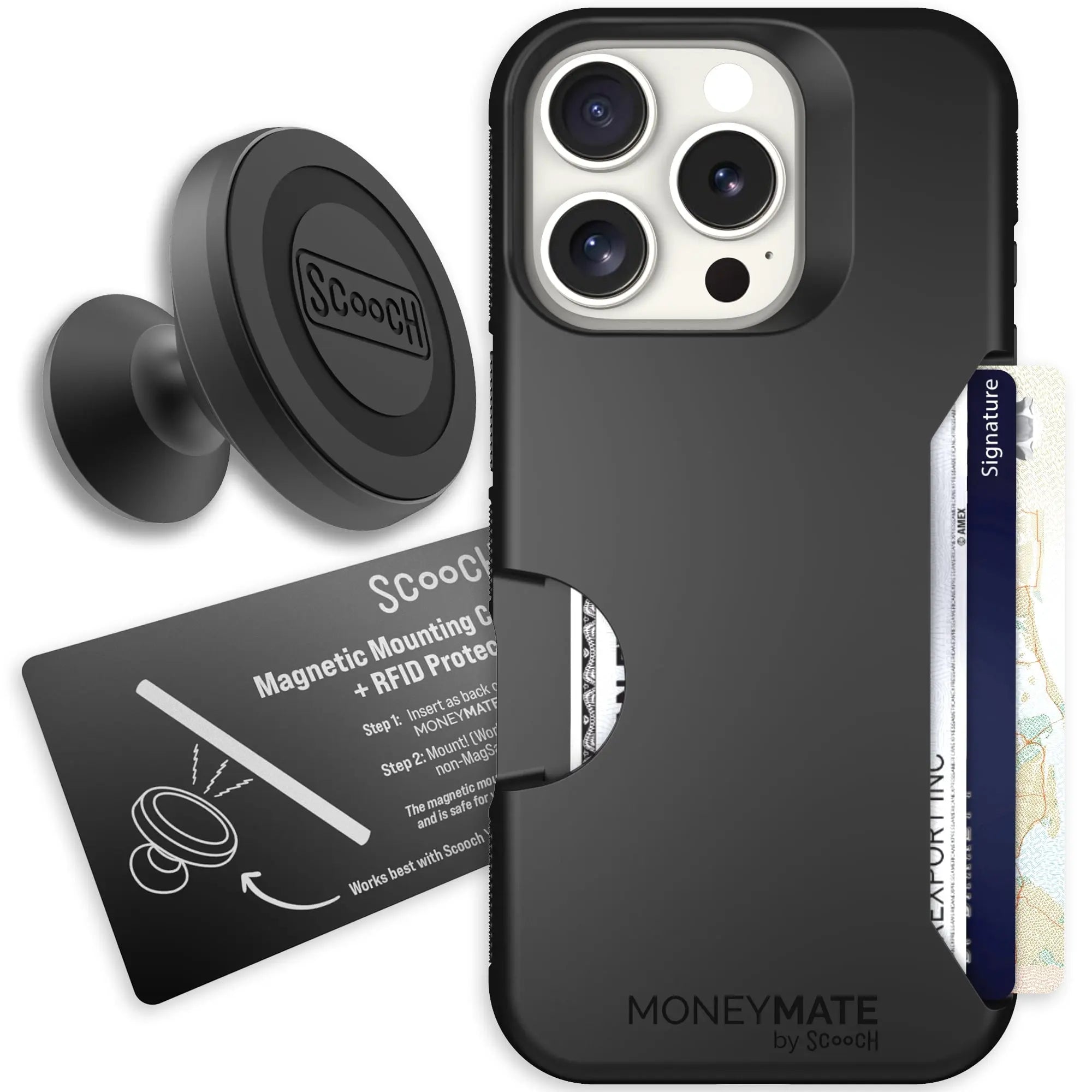 Scooch-Moneymate Starter Bundle for iPhone 16 Pro-