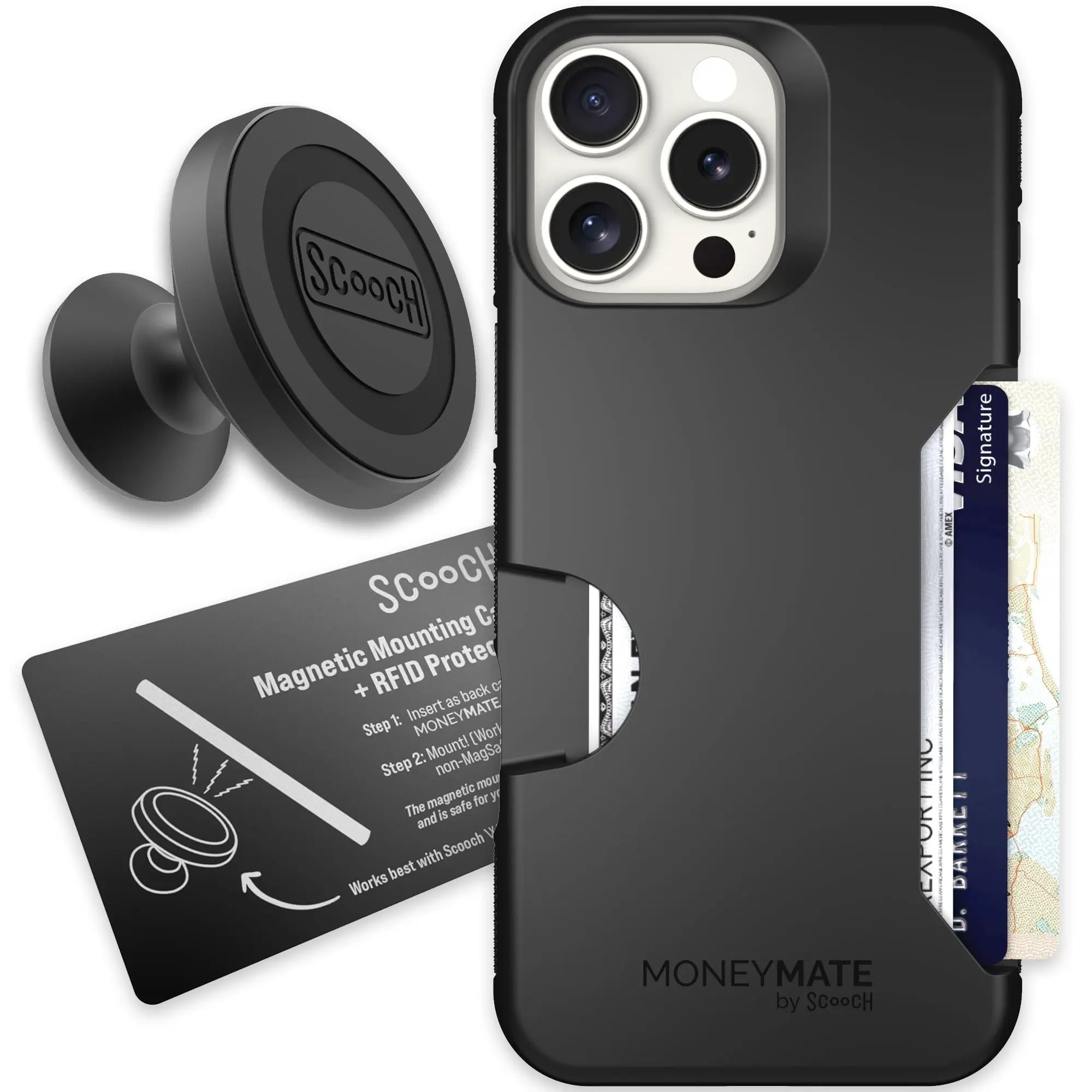 Scooch-Moneymate Starter Bundle for iPhone 16 Pro Max-