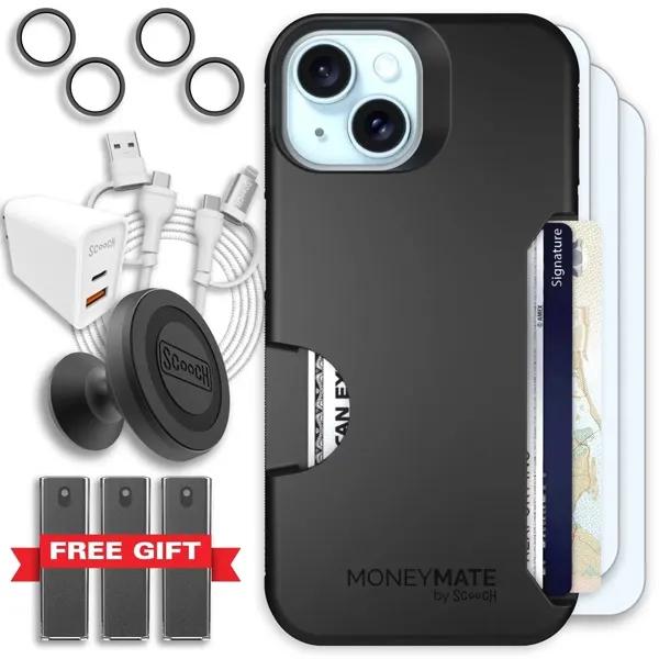 Scooch-Moneymate Ultimate Bundle for iPhone 13-Black