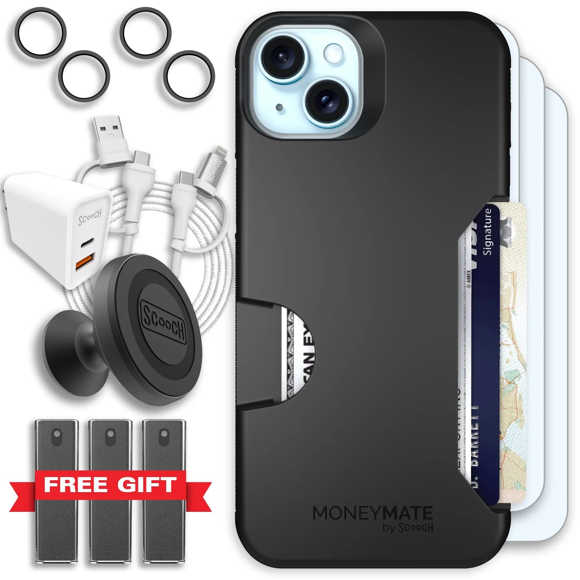 Scooch-Moneymate Ultimate Bundle for iPhone 14 Plus-