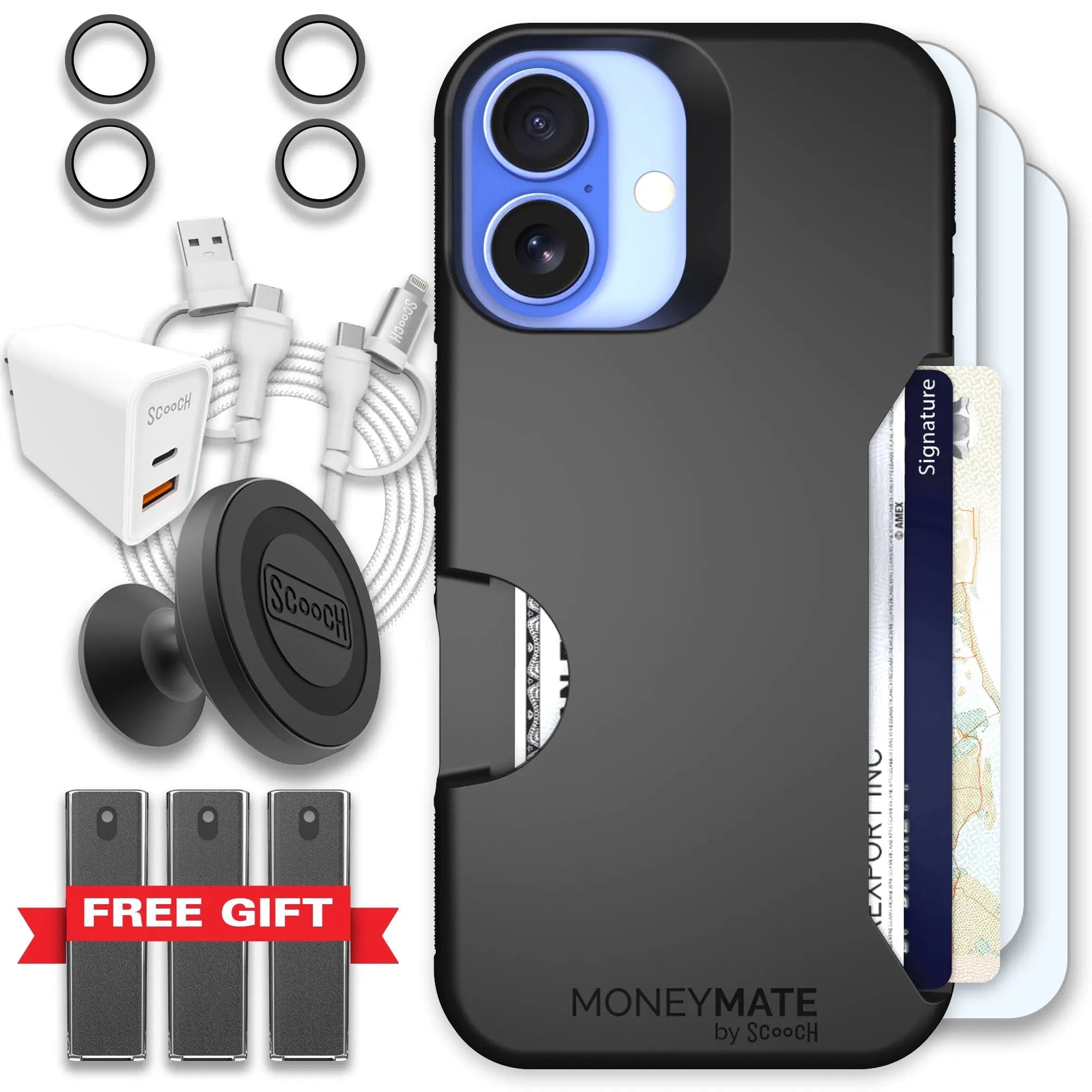 Scooch-Moneymate Ultimate Bundle for iPhone 16-