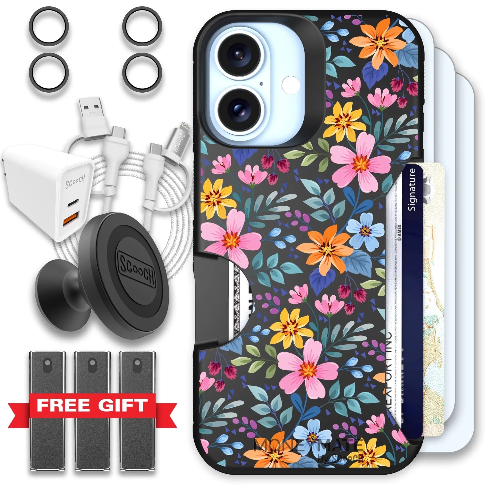 Scooch-Moneymate Ultimate Bundle for iPhone 16-Full-Bloom