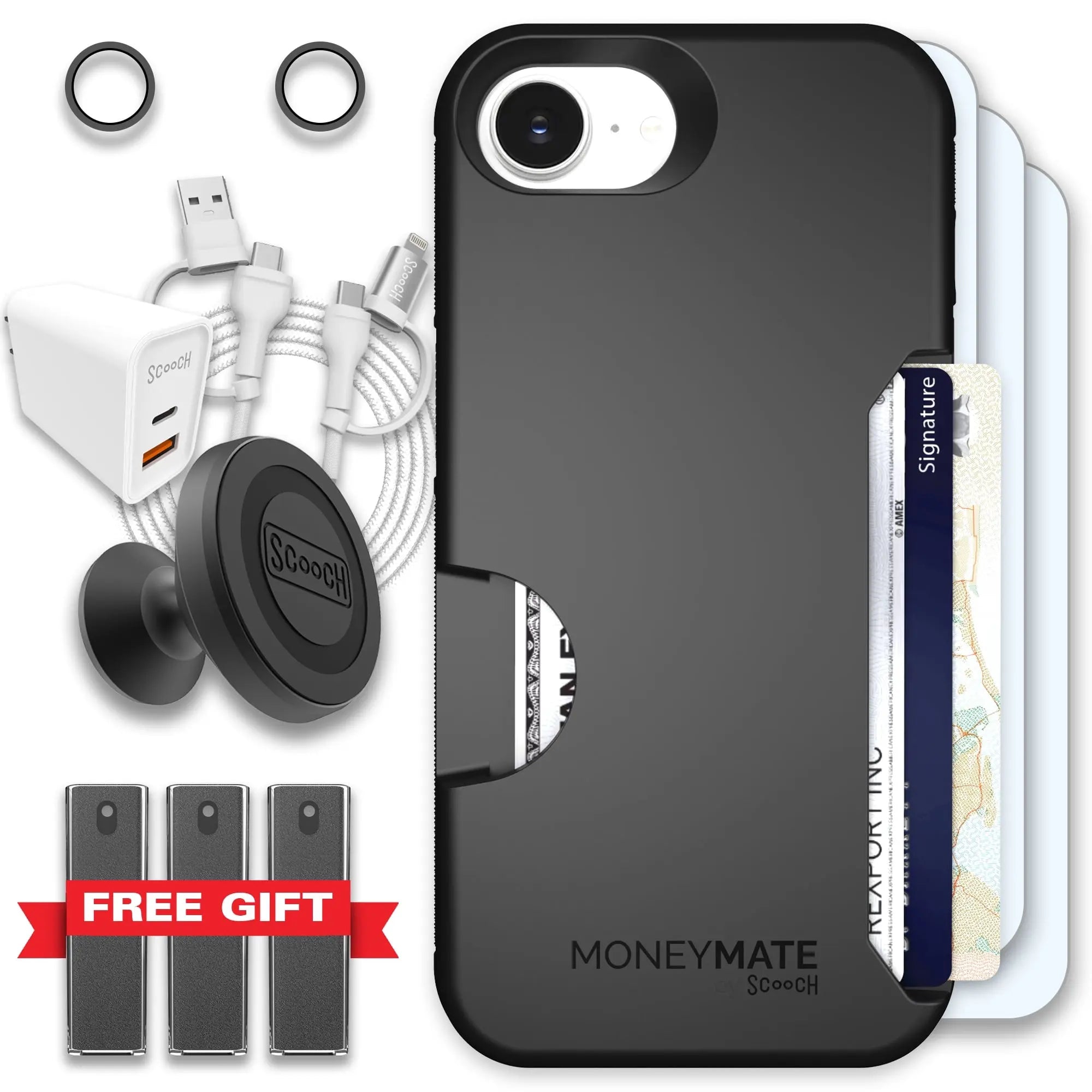 Scooch-Moneymate Ultimate Bundle for iPhone 16e-