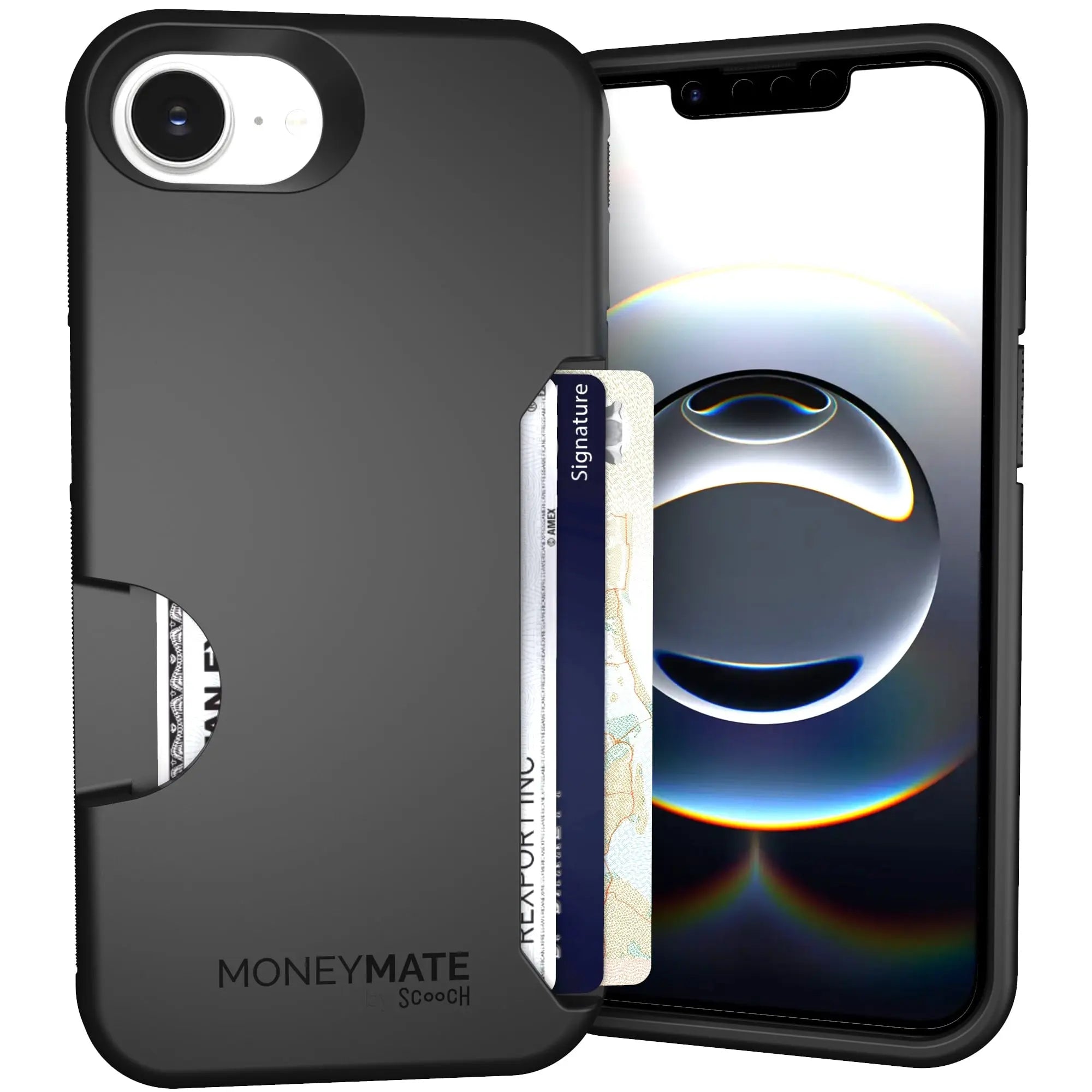 Scooch-Moneymate for iPhone 16e-Black