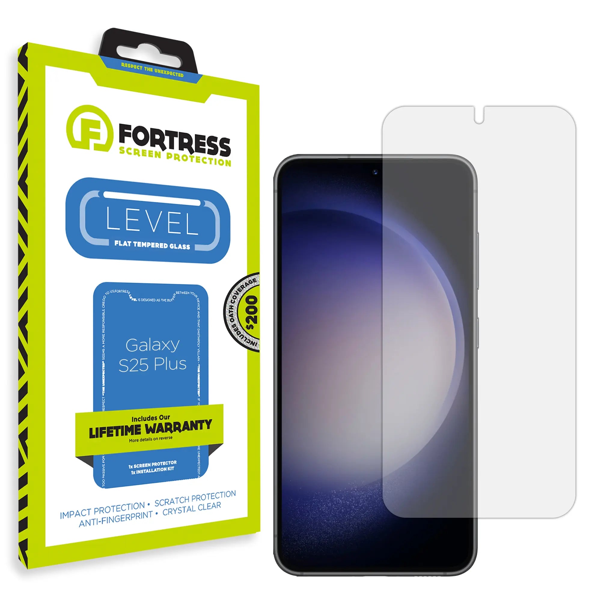 Scooch-Samsung Galaxy S25+ Screen Protector-200-Coverage