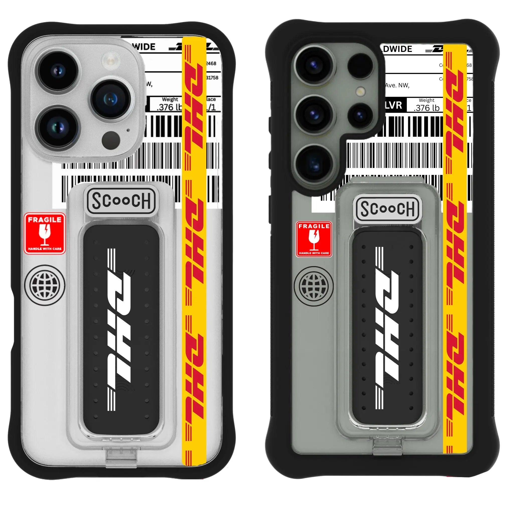Scooch-Scooch Wingman Case (DHL Shipping Label Design)-