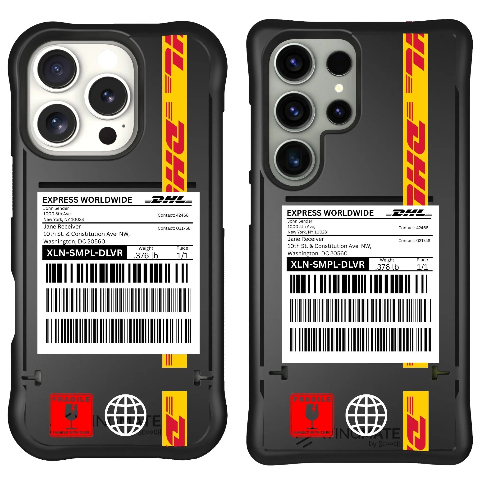 Scooch-Scooch Wingmate Hidden Wallet Case (DHL Designs)-Galaxy S23 (No Kickstand Feature) / DHL Shipping L