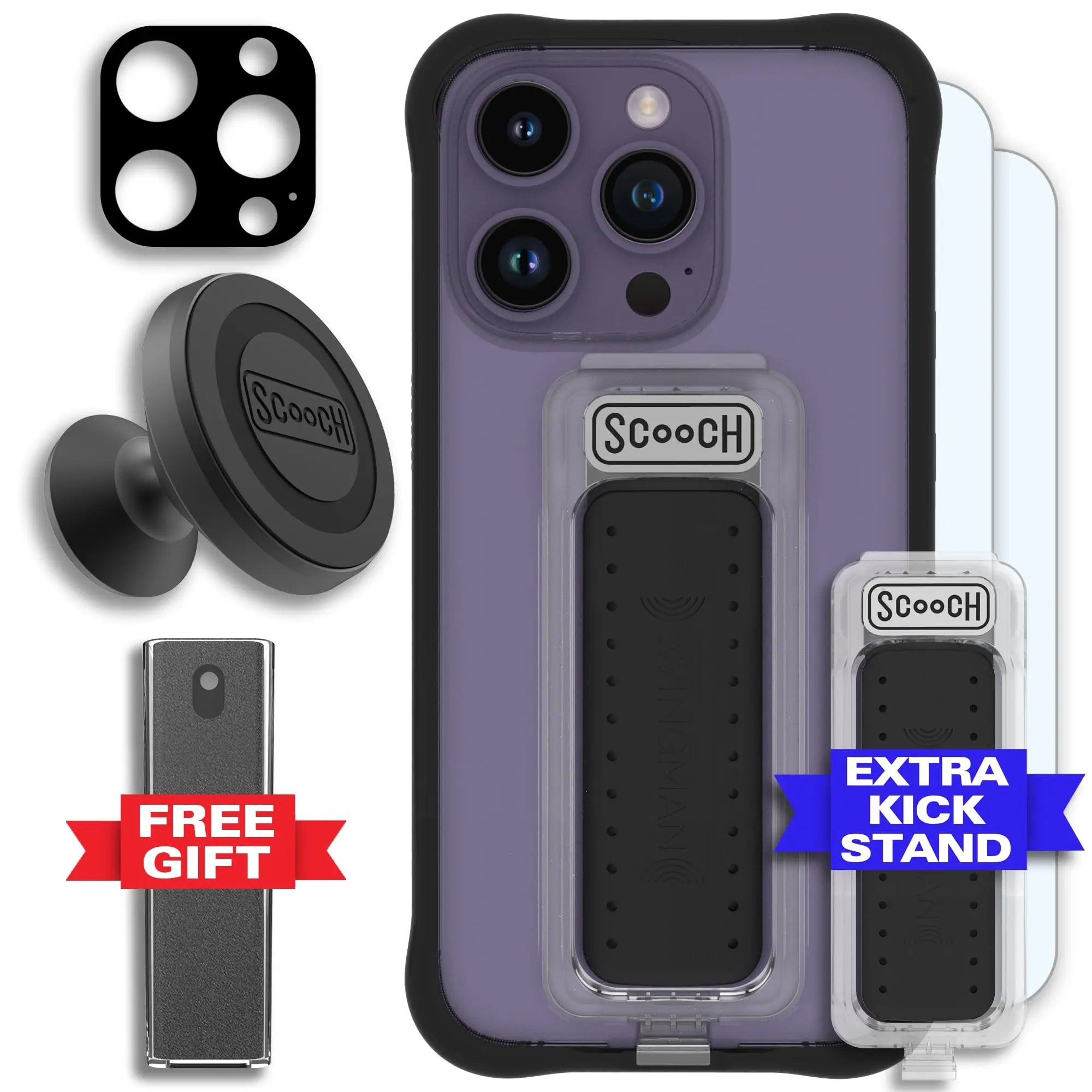 Wingman Tuxedo Clear iPhone 14 Pro Defender