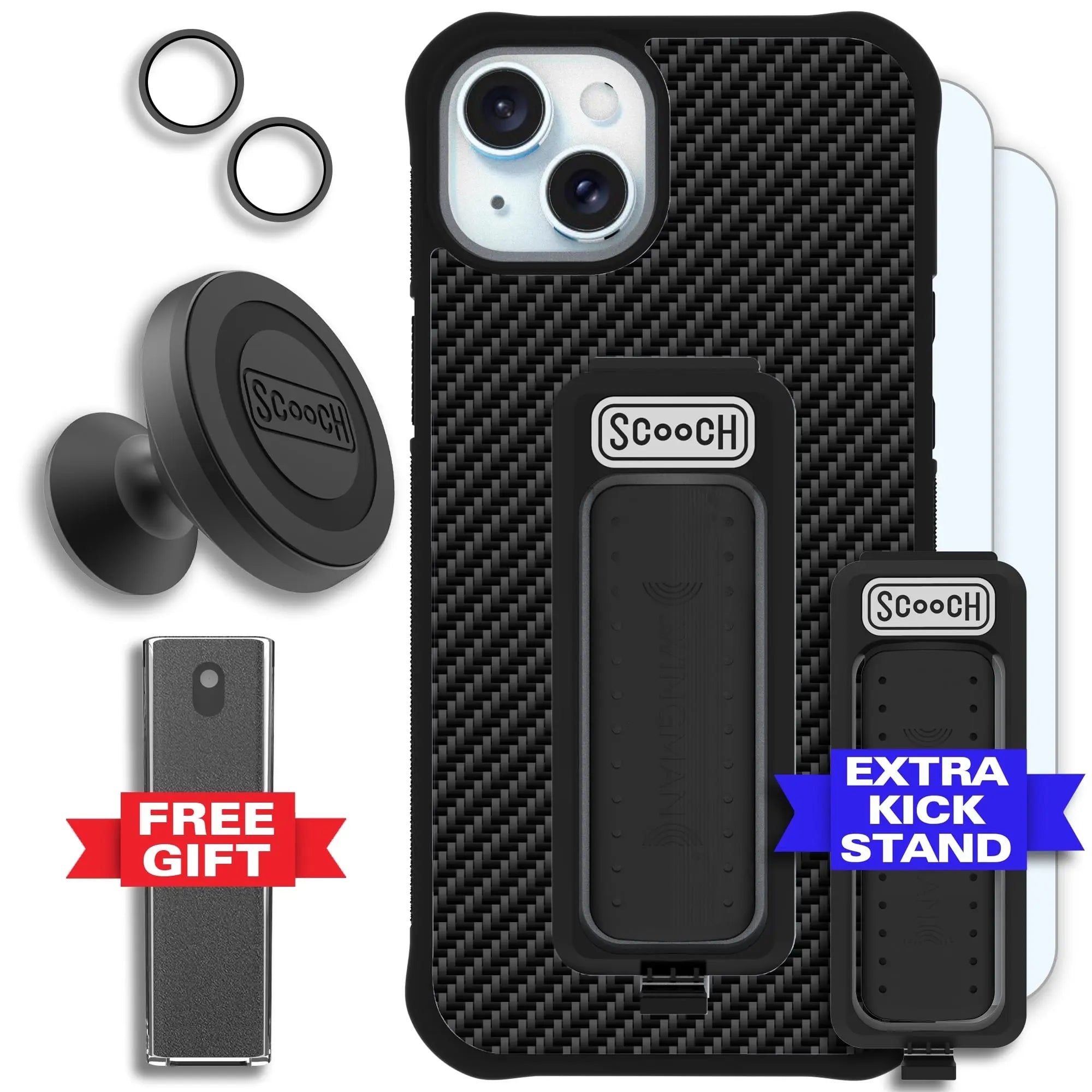 Wingman Carbon Fiber iPhone 15 Plus Defender