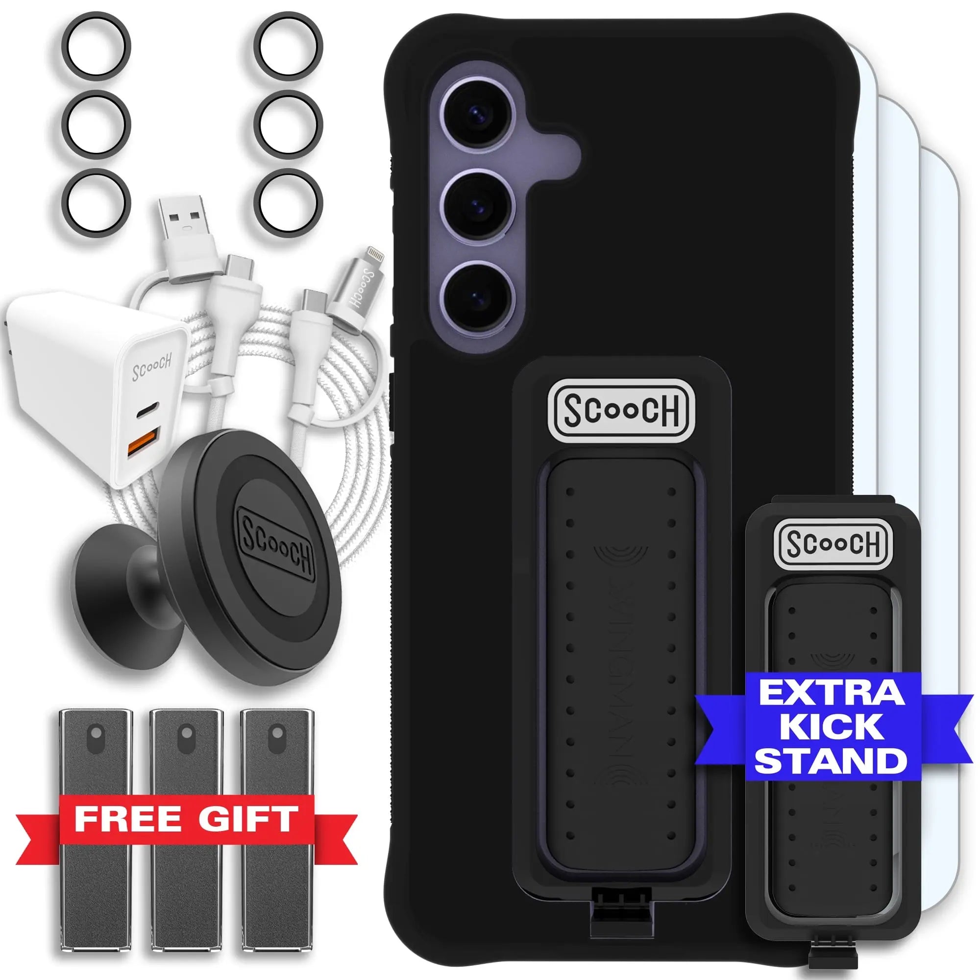Wingman Black Galaxy S25+ Ultimate