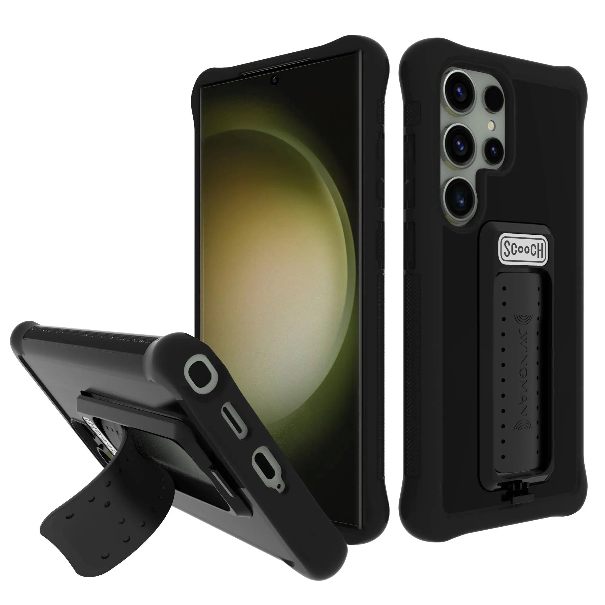 Wingman Black Galaxy S24 Ultra Case Only