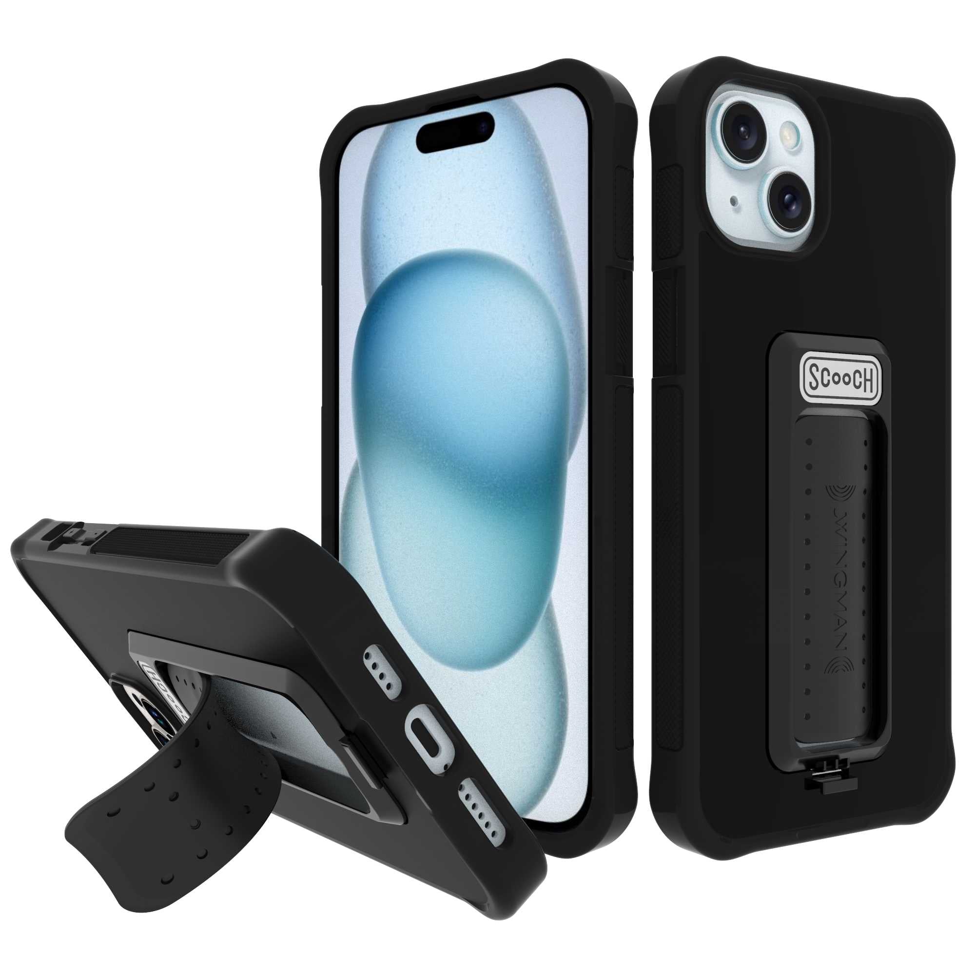 Wingman Black iPhone 15 Plus Case Only
