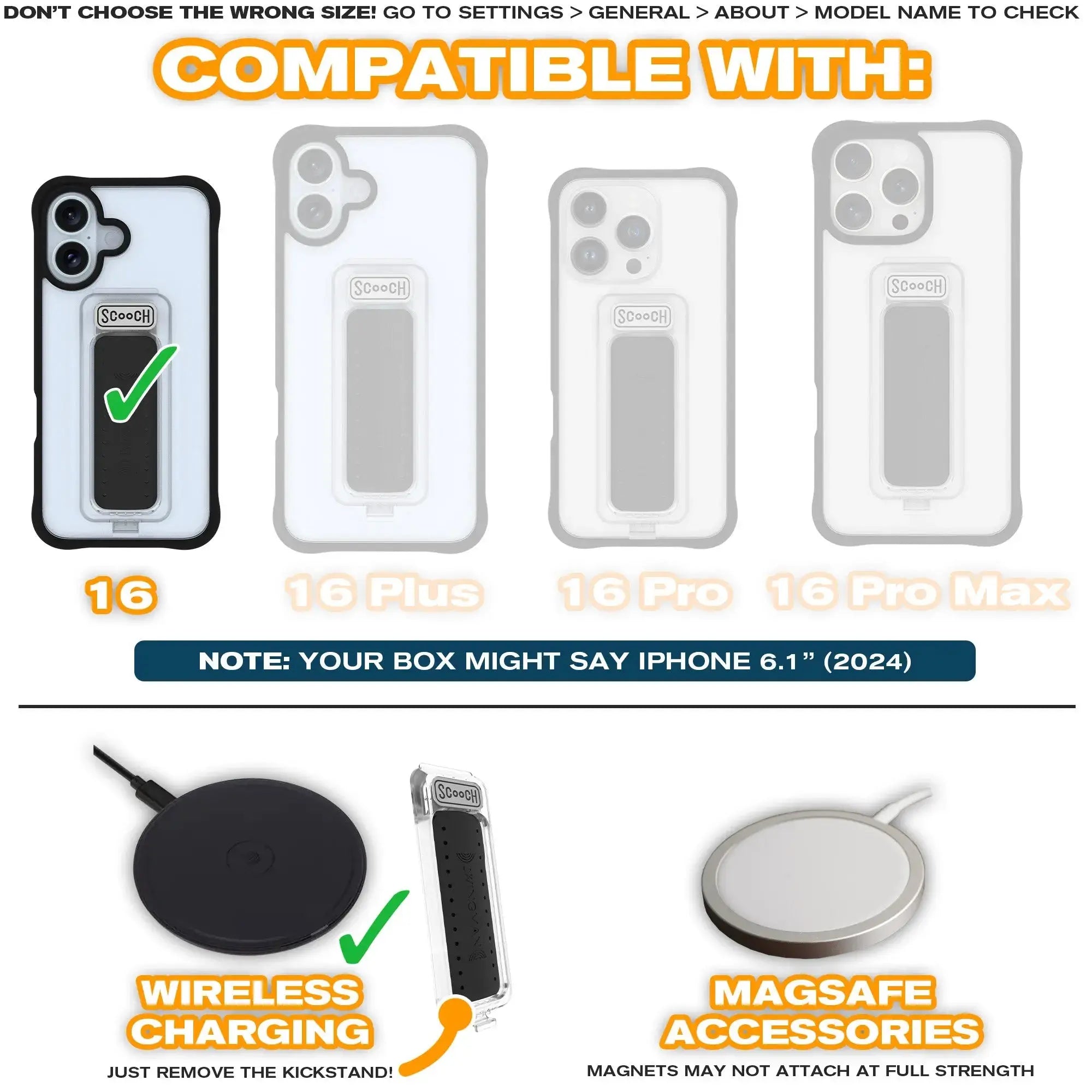 Scooch-Wingman for iPhone 16-