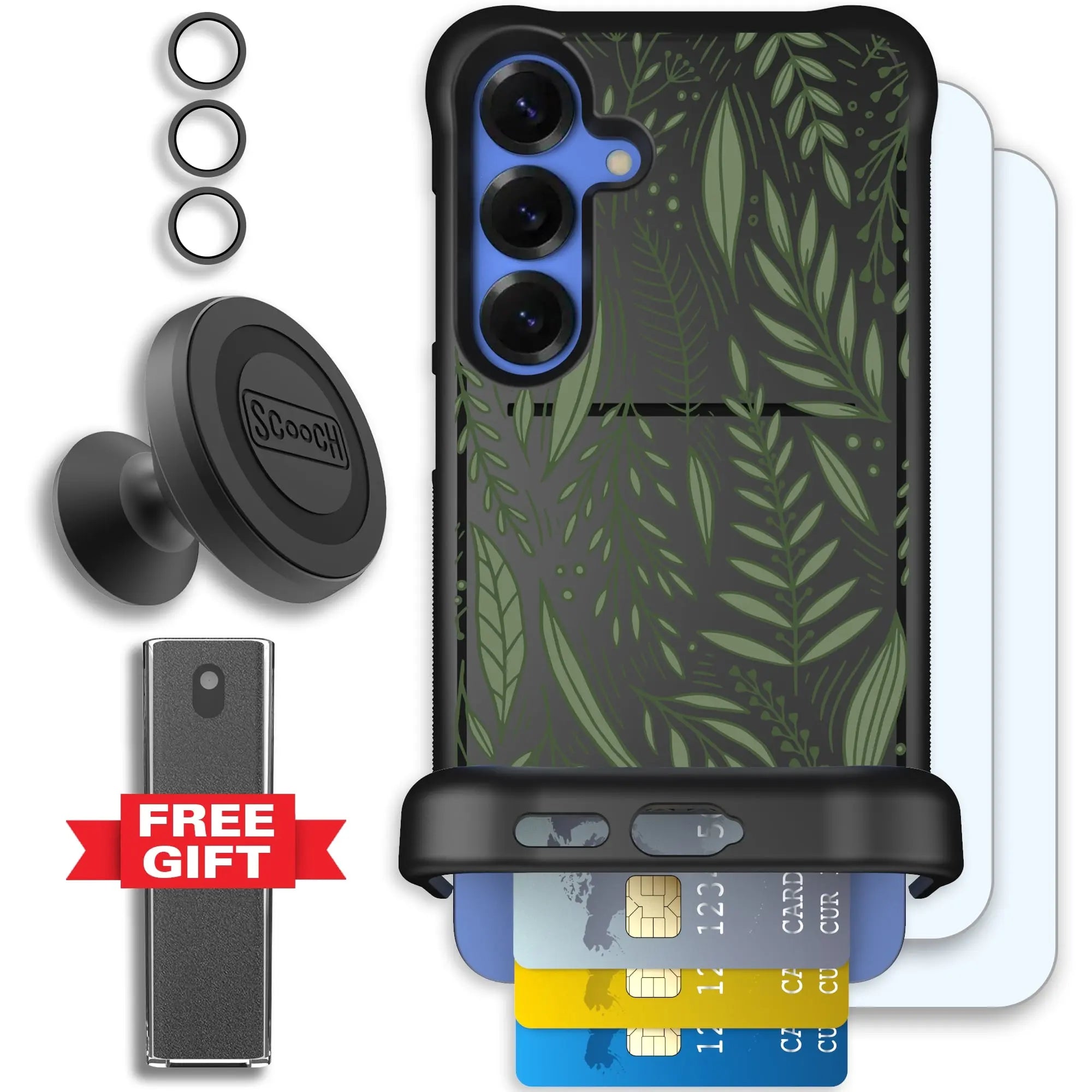Scooch-Wingmate Defender Bundle for Samsung Galaxy S25+-Willow-Garden