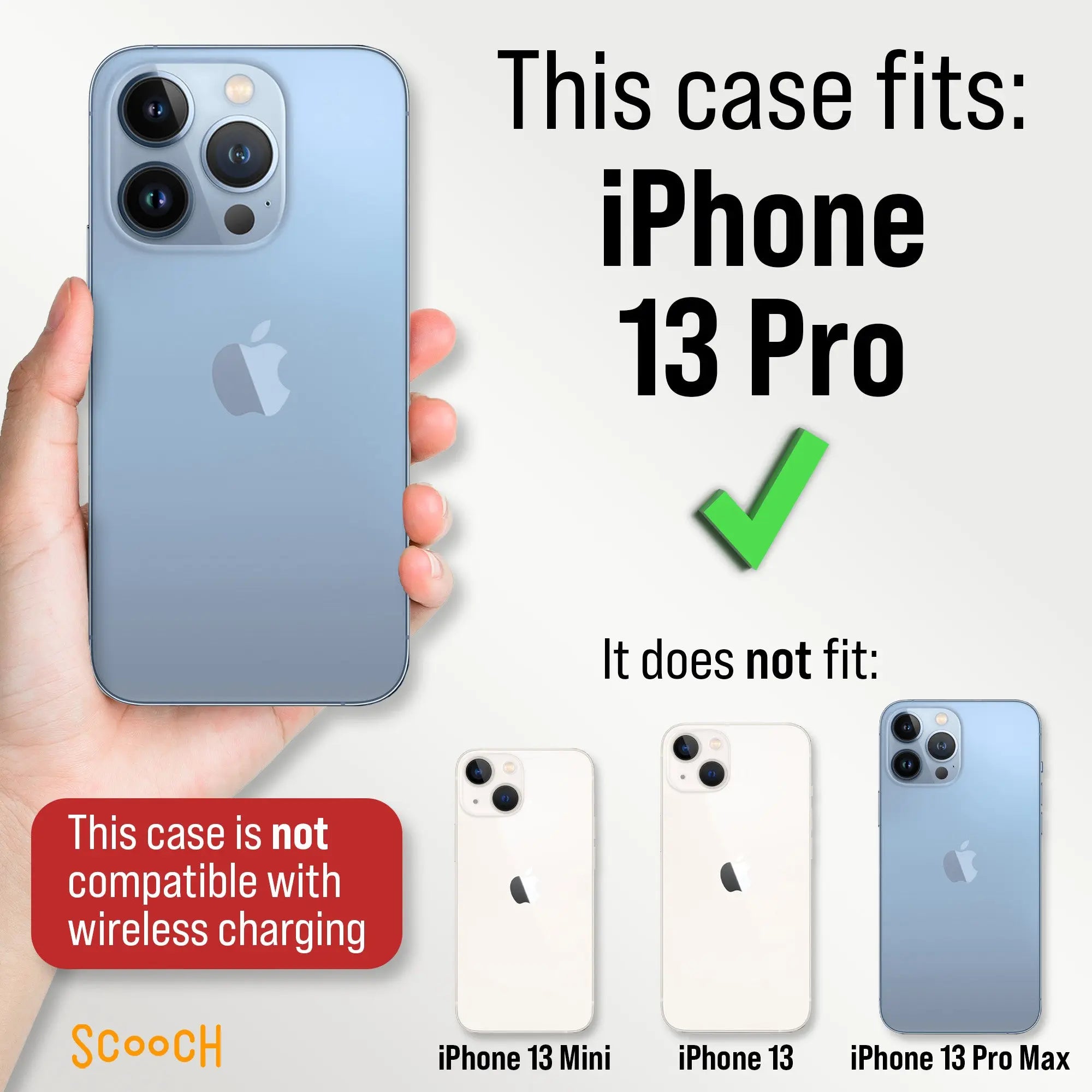 Scooch-Wingmate Defender Bundle for iPhone 13 Pro-