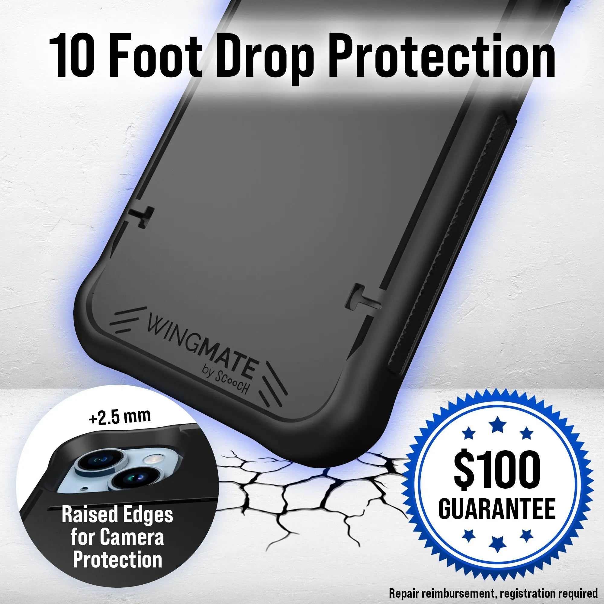 Scooch-Wingmate Defender Bundle for iPhone 15-