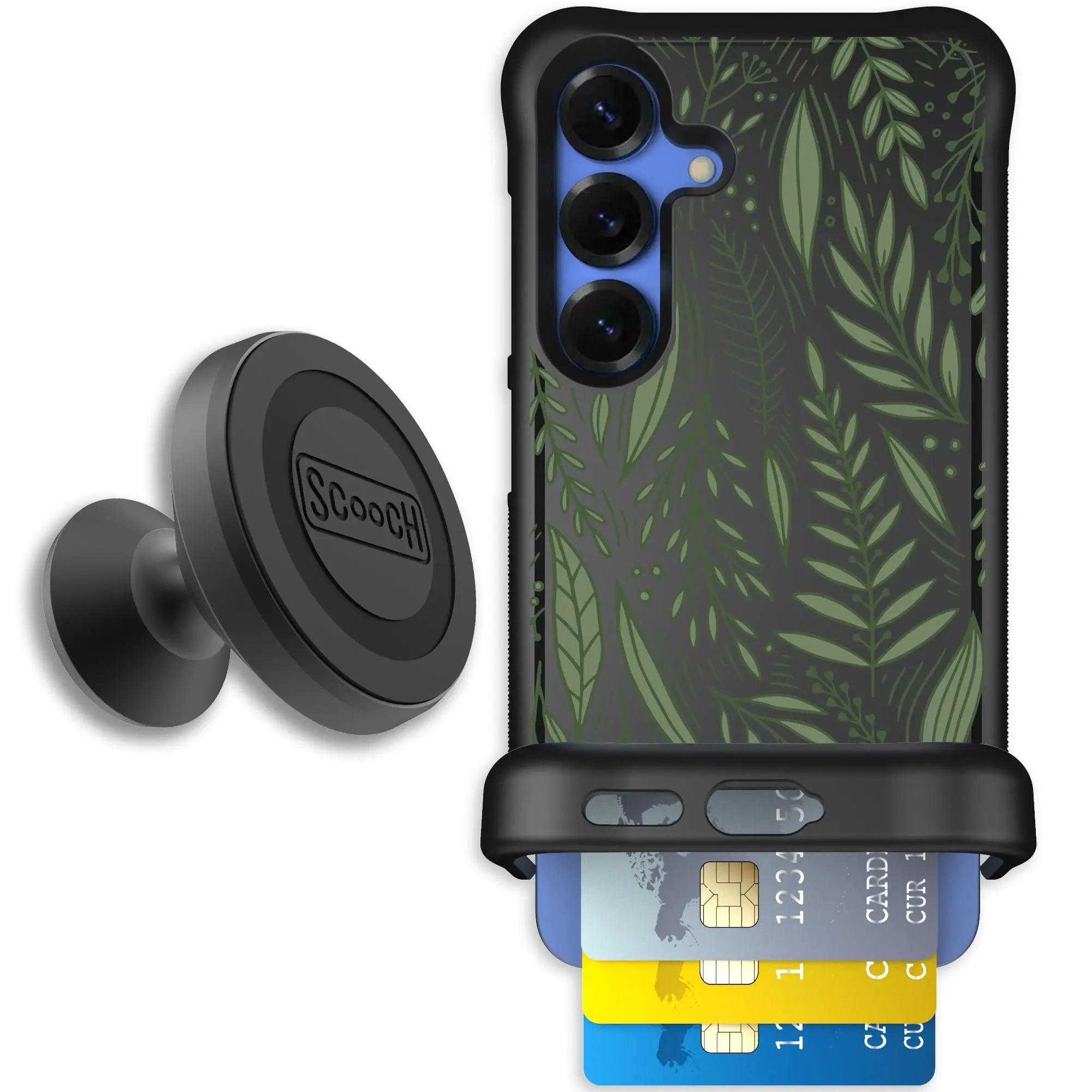 Scooch-Wingmate Starter Bundle for Samsung Galaxy S25-Willow-Garden