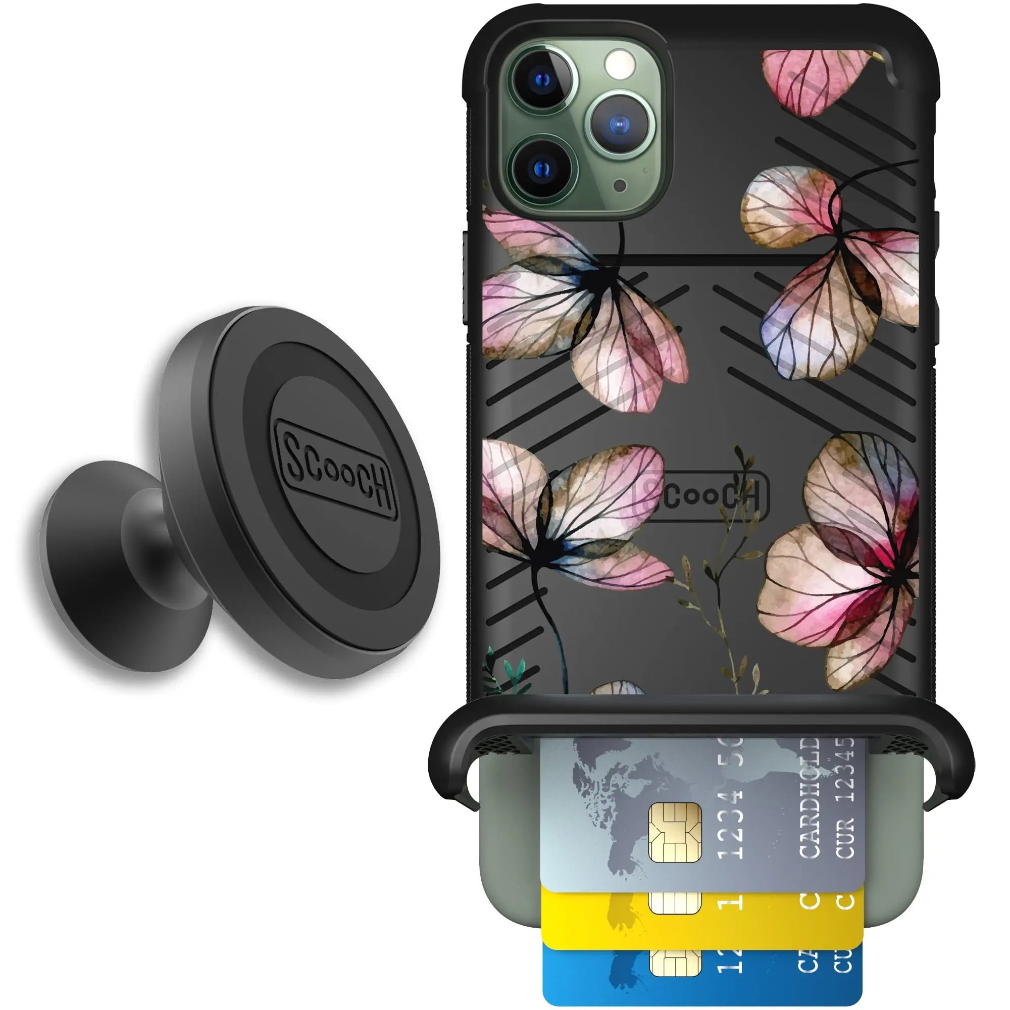 Scooch-Wingmate Starter Bundle for iPhone 11 Pro Max-Dried-Flowers