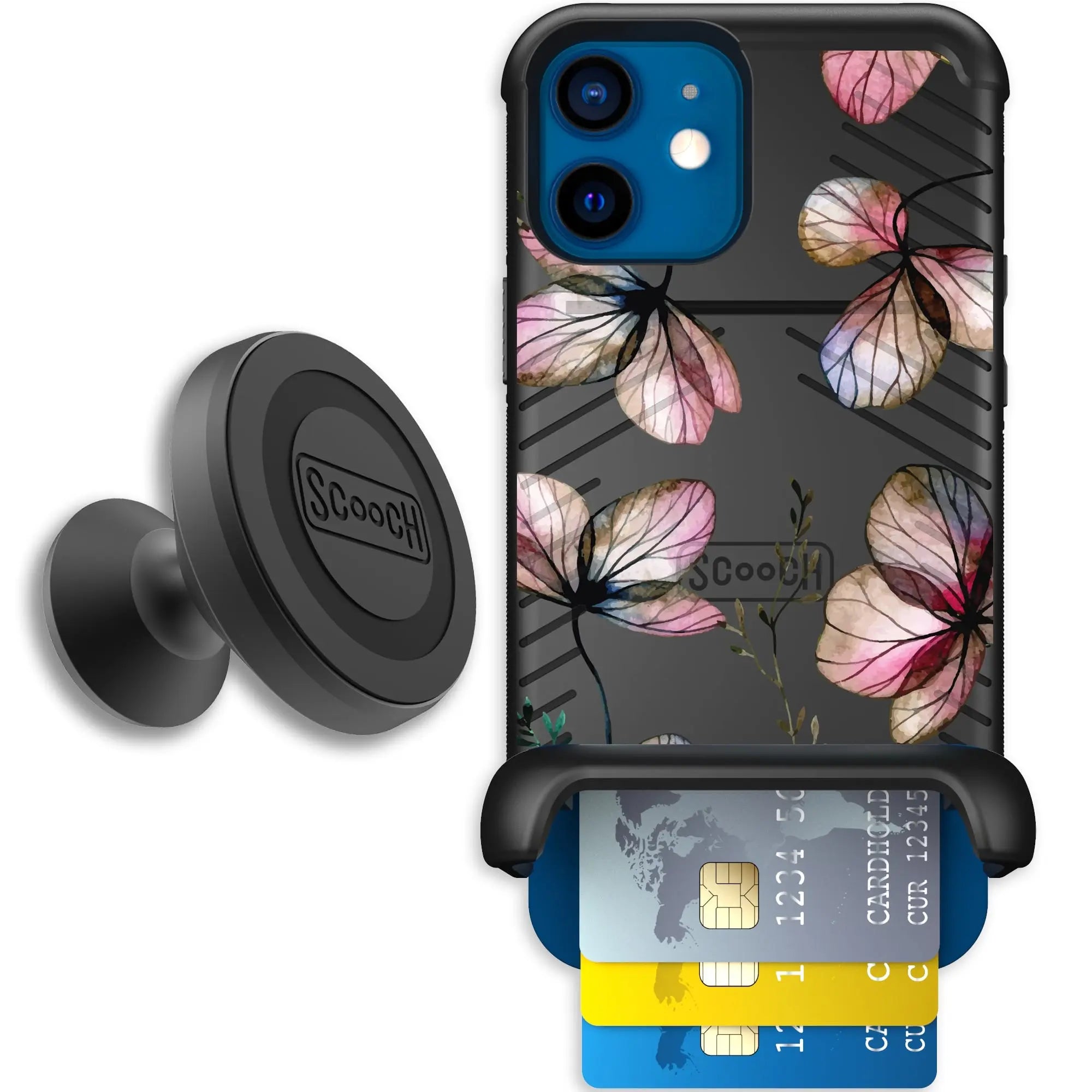 Scooch-Wingmate Starter Bundle for iPhone 12-Dried-Flowers