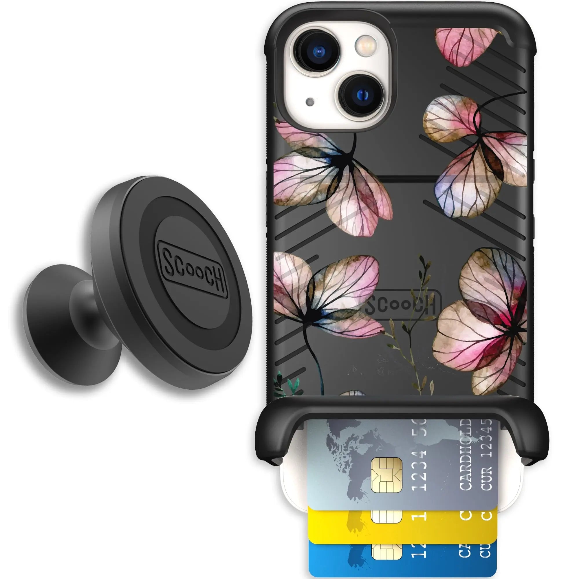 Scooch-Wingmate Starter Bundle for iPhone 13-Dried-Flowers