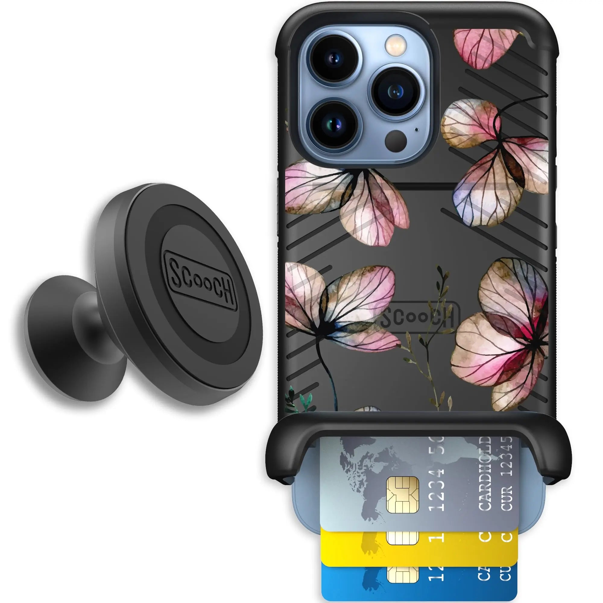 Scooch-Wingmate Starter Bundle for iPhone 13 Pro-Dried-Flowers