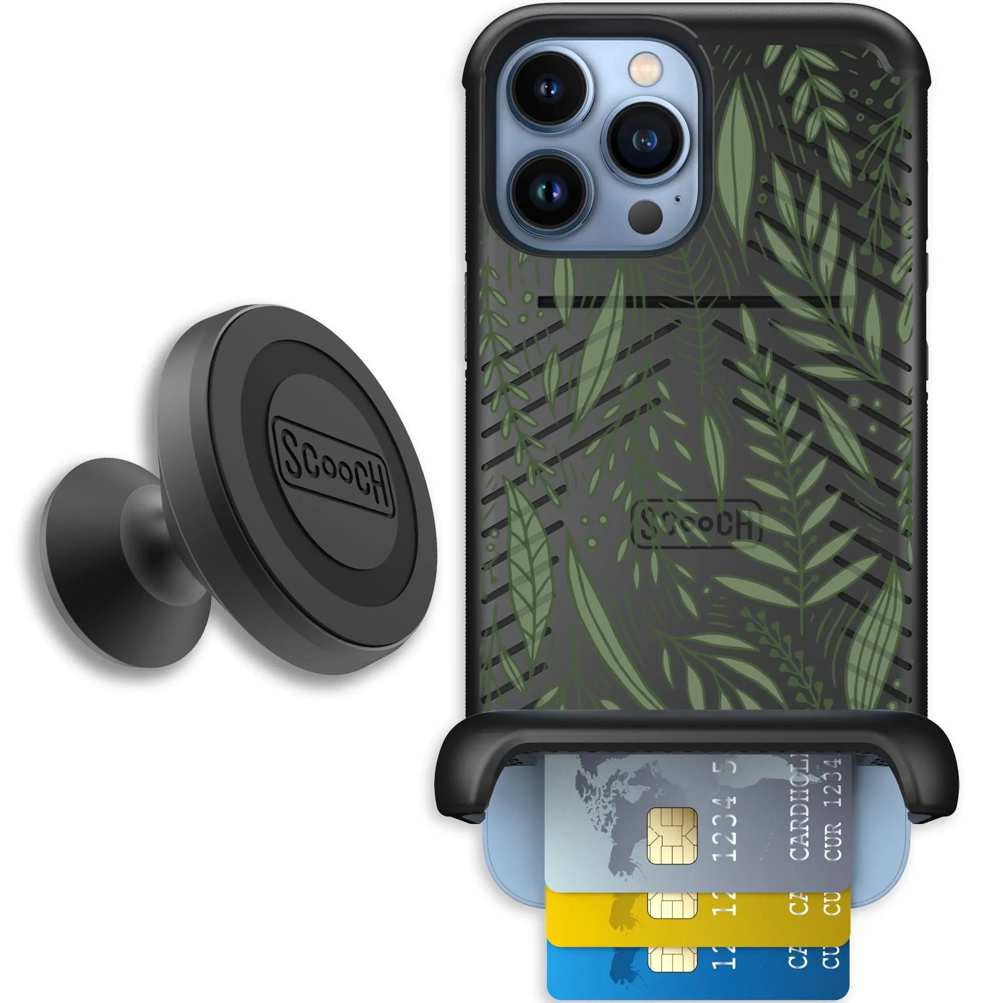 Scooch-Wingmate Starter Bundle for iPhone 13 Pro Max-Willow-Garden