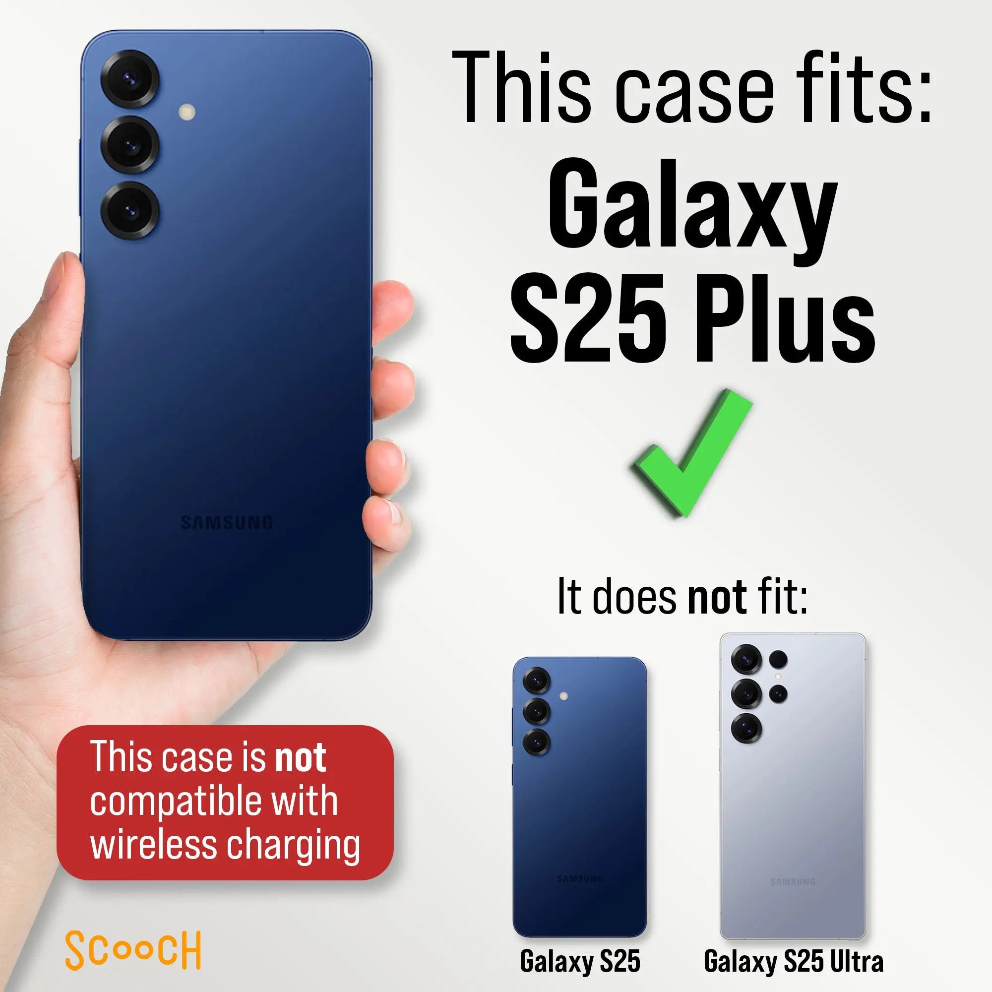 Scooch-Wingmate Ultimate Bundle for Samsung Galaxy S25+-
