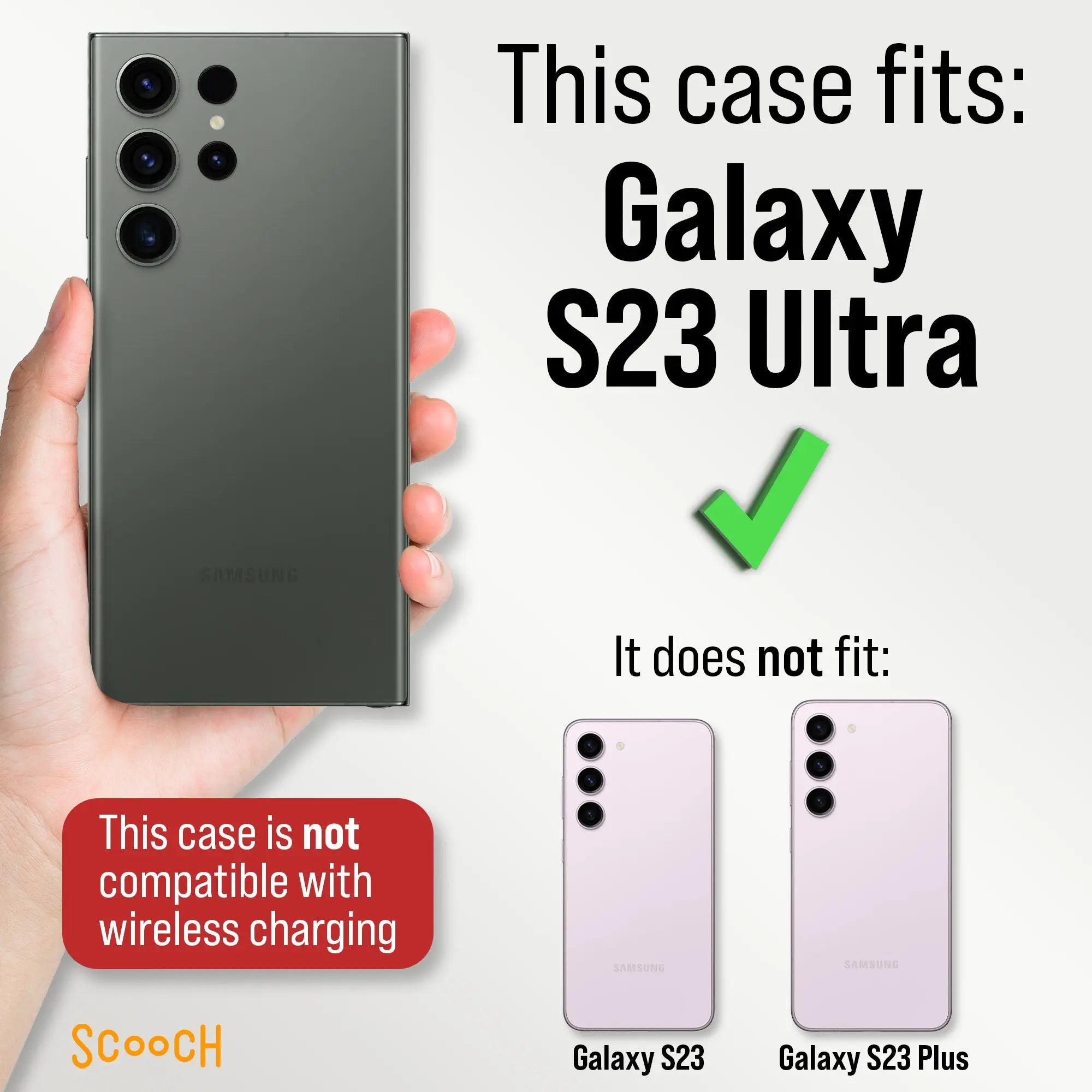 Scooch-Wingmate for Samsung Galaxy S23 Ultra-
