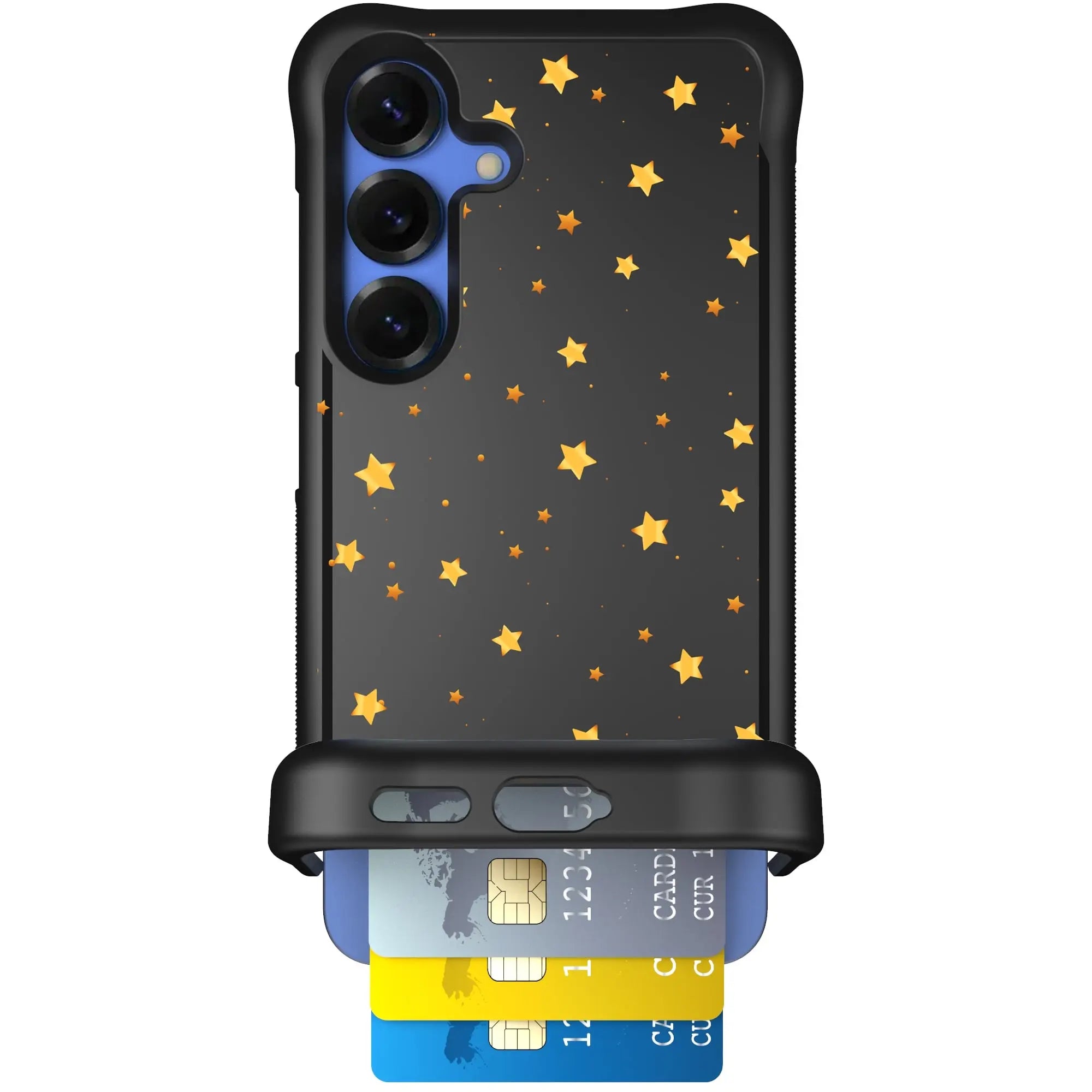 Scooch-Wingmate for Samsung Galaxy S25-Gold-Stars