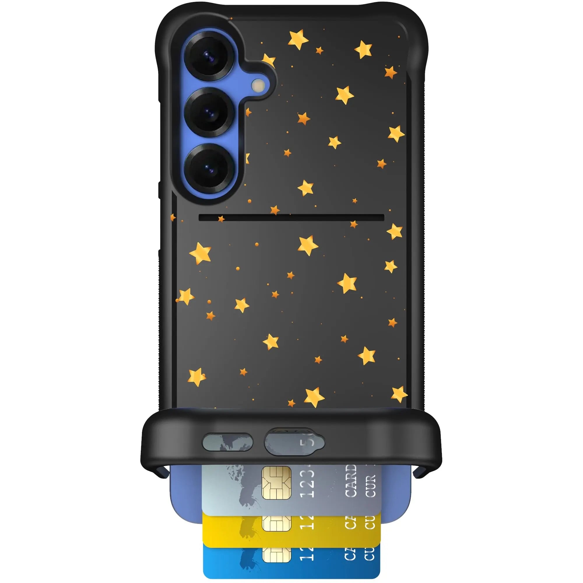 Scooch-Wingmate for Samsung Galaxy S25+-Gold-Stars