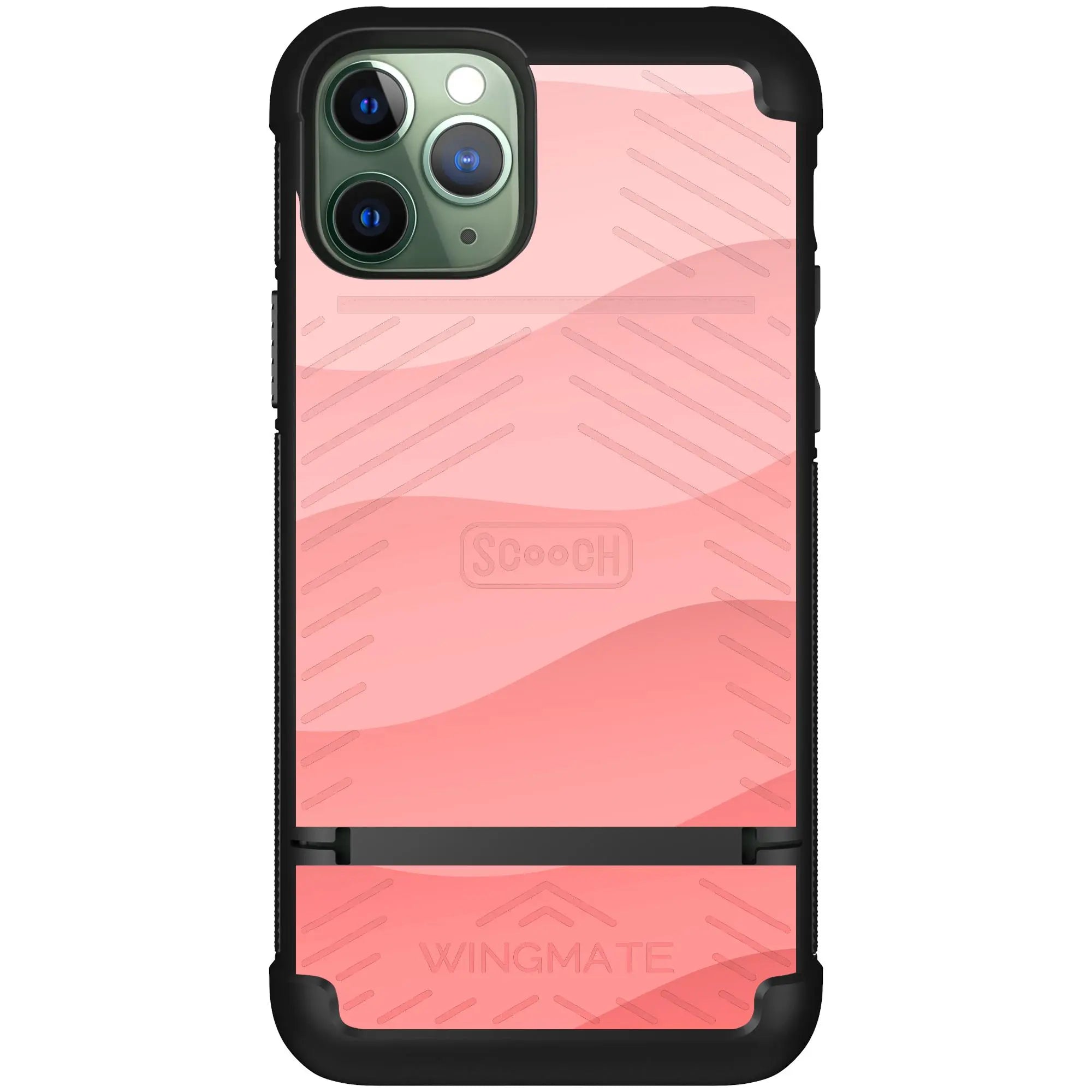 Scooch-Wingmate for iPhone 11 Pro-Pink-Waves