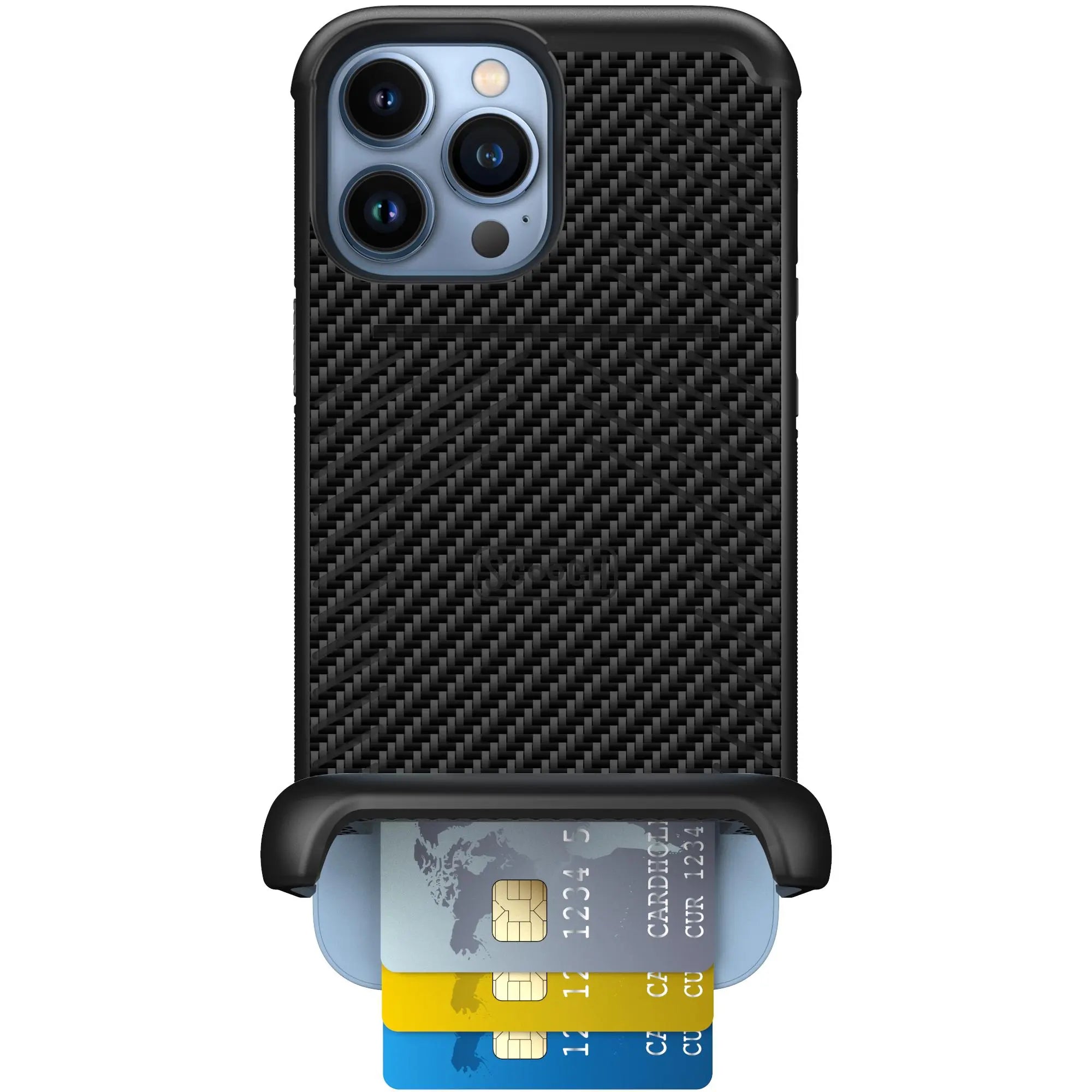 Scooch-Wingmate for iPhone 13 Pro Max-Carbon-Fiber