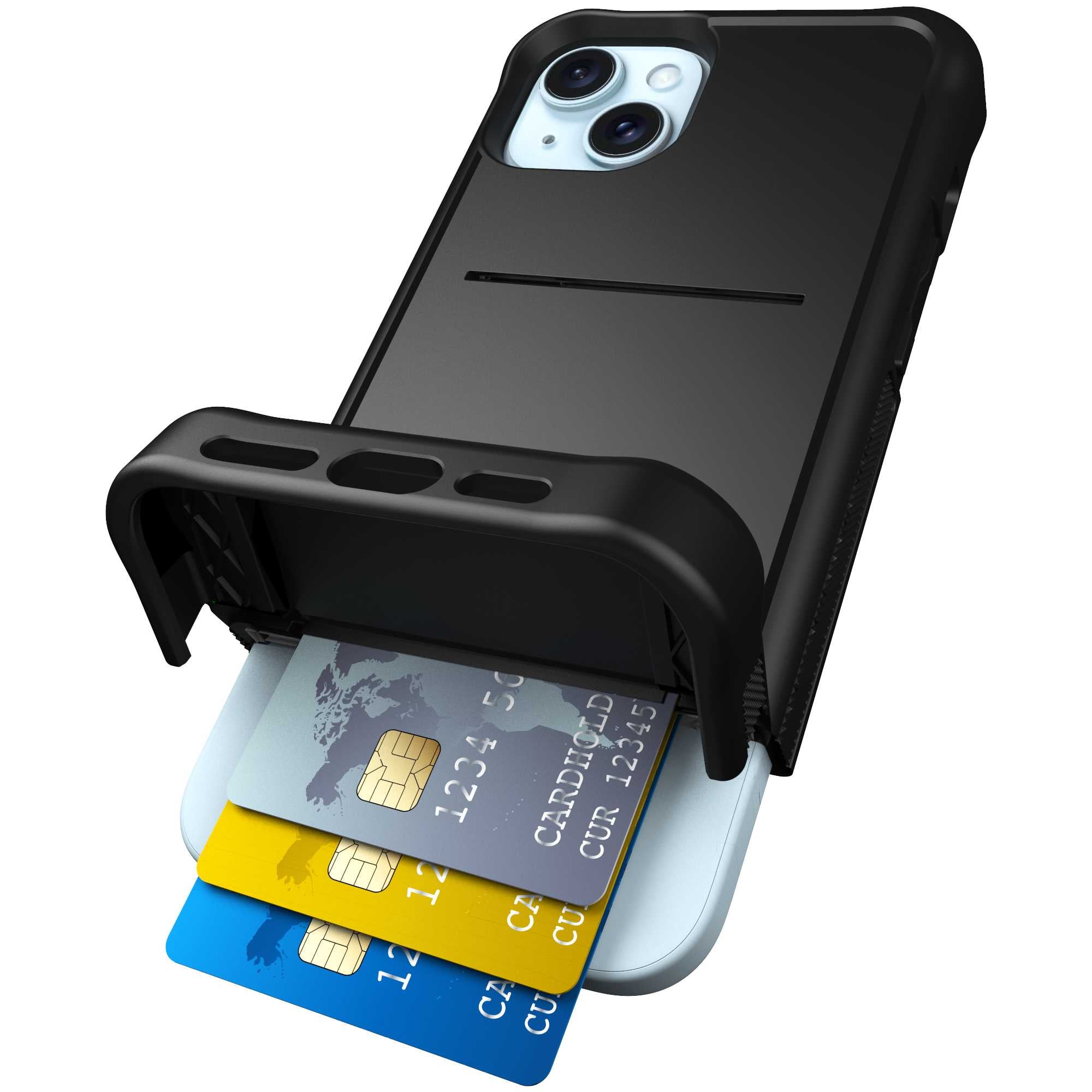 iPhone 15 Plus Wallet Case with Credit Card Holder - Wingmate
