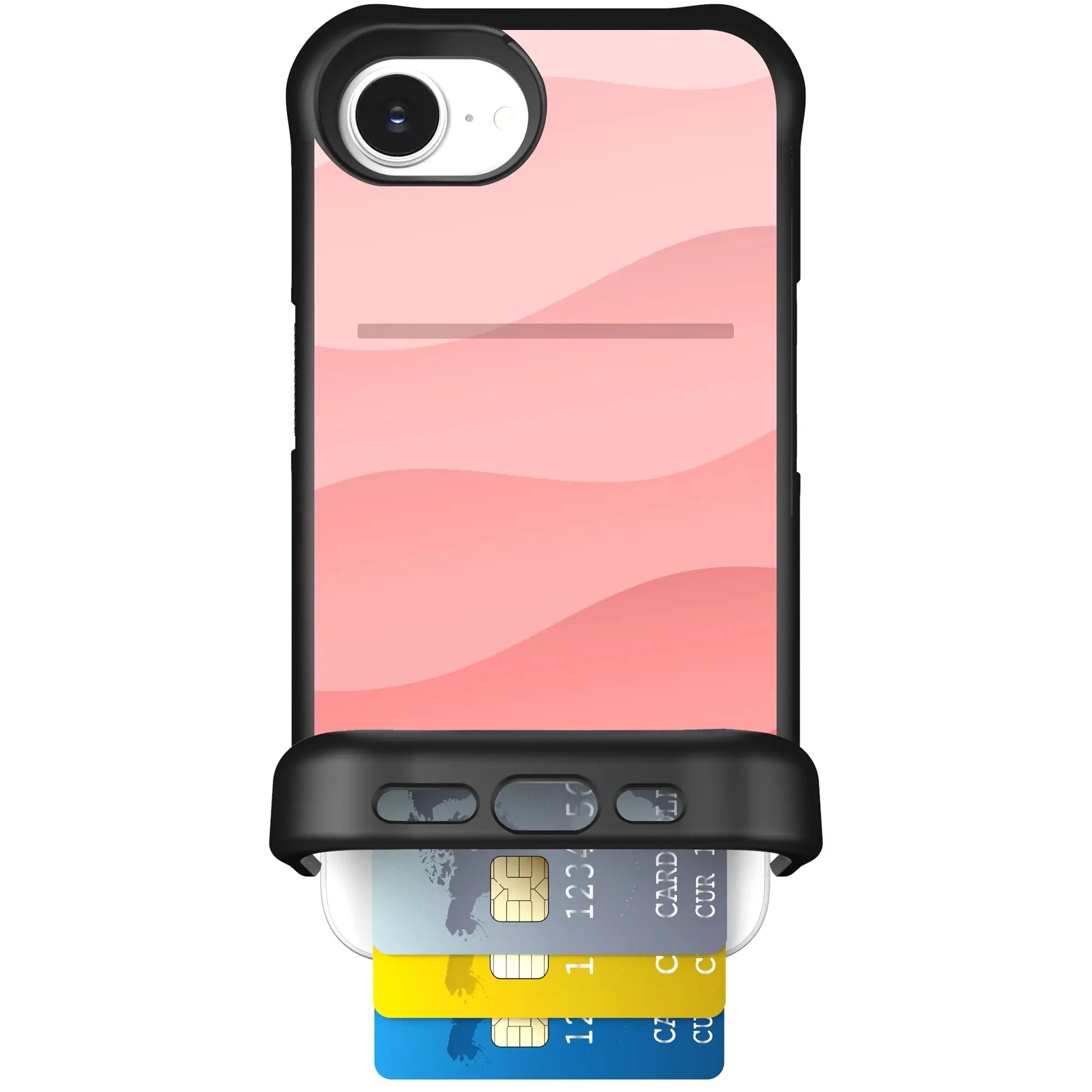 Scooch-Wingmate for iPhone 17e-Pink-Waves