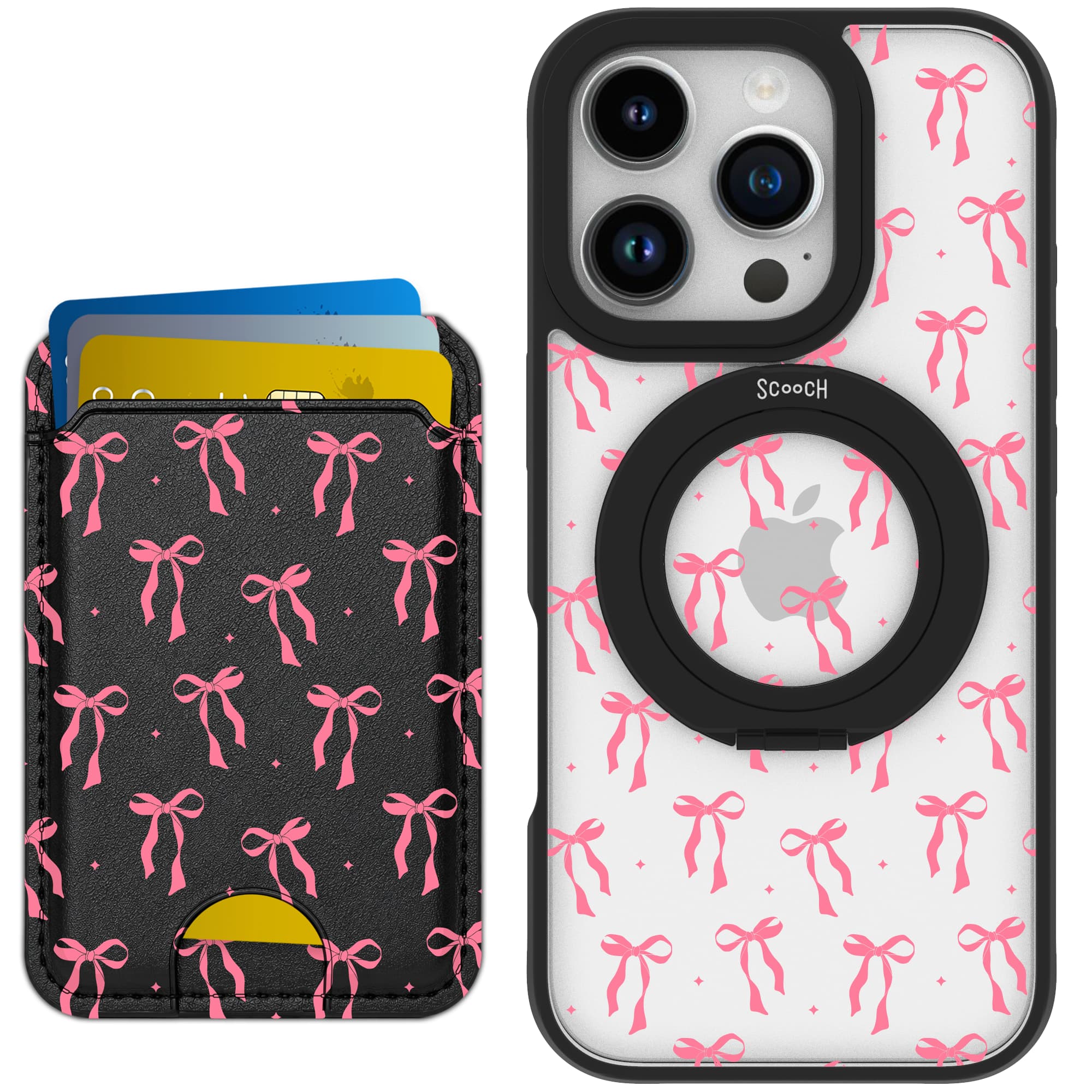 MagCase Pink Bows MagWallet 3.0 MixMatch HC-16P63