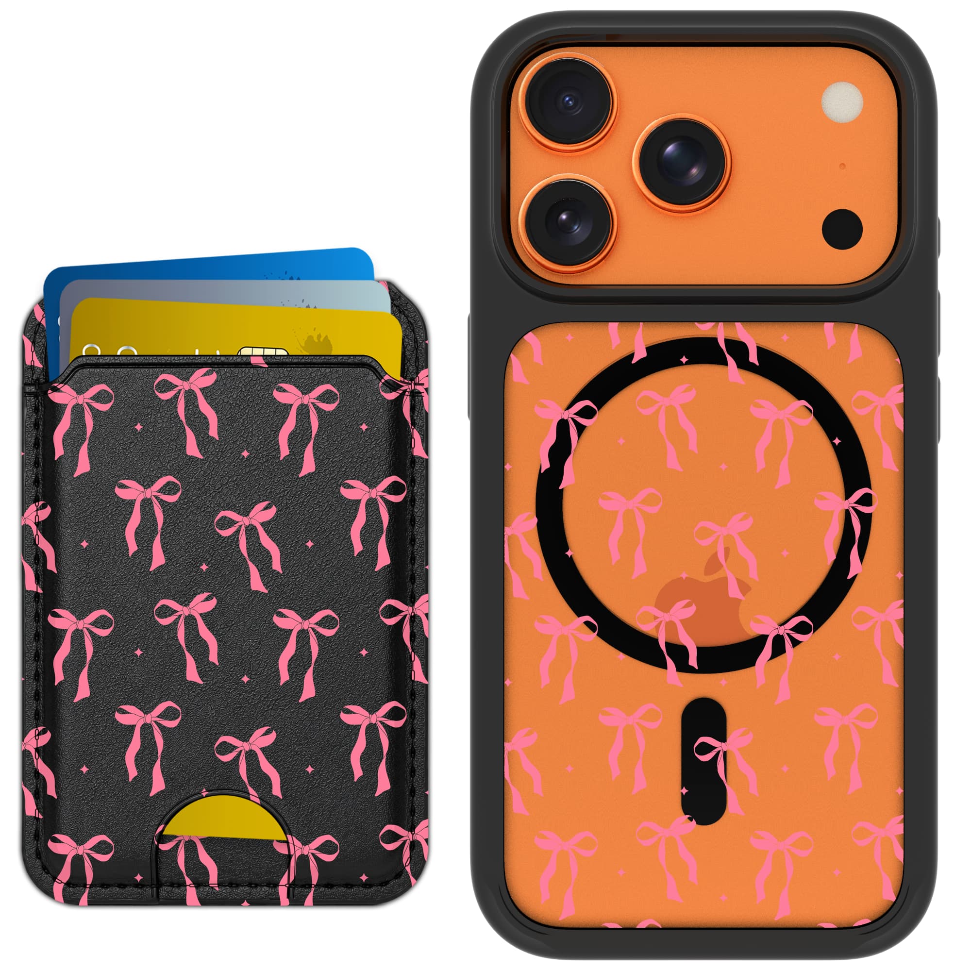 MagCase Pink Bows MagWallet 3.0 MixMatch MSC-17P63
