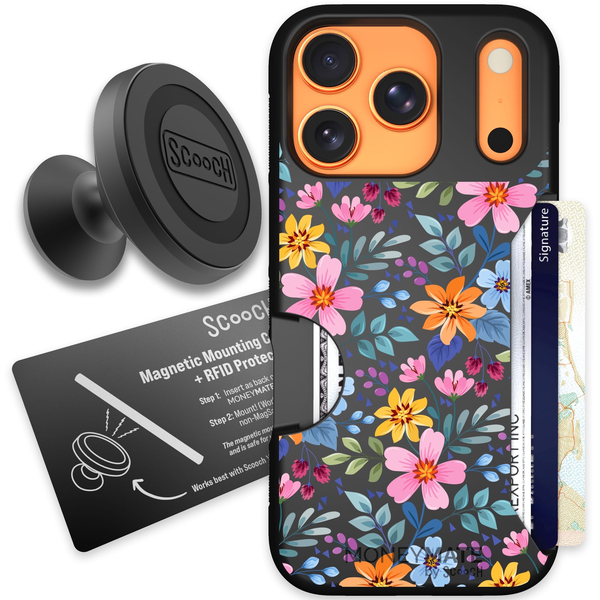 Scooch-Moneymate Starter Bundle for iPhone 17 Pro-Full Bloom
