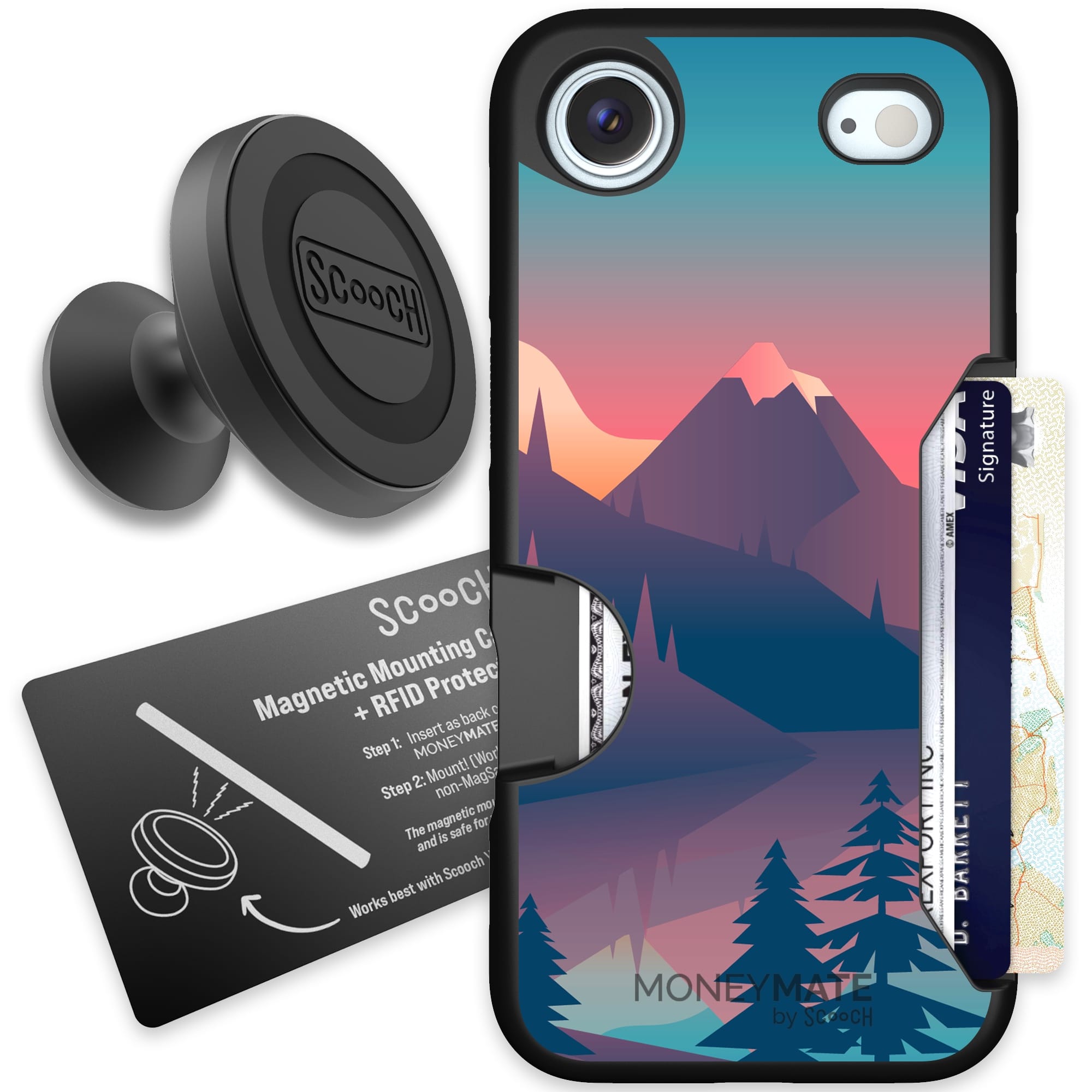 Scooch-Moneymate Starter Bundle for iPhone Air-Mountain Range