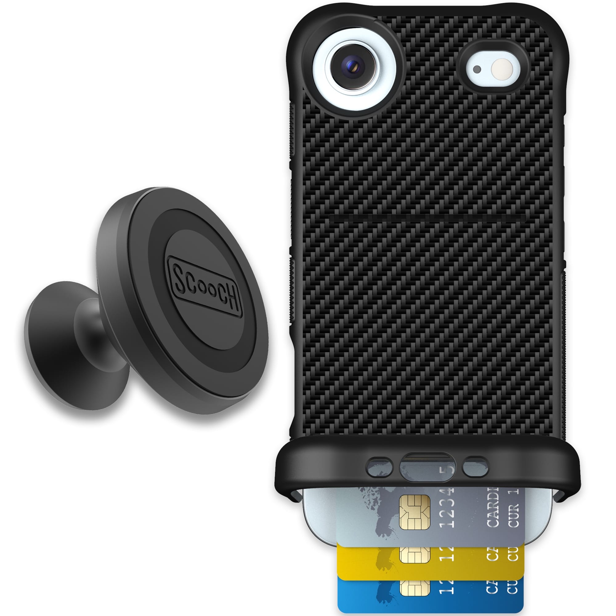 Scooch-Wingmate Starter Bundle for iPhone Air-Carbon Fiber