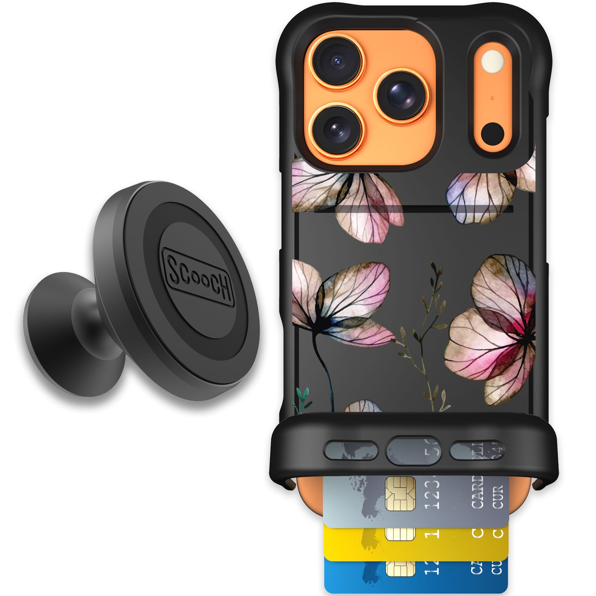 Scooch-Wingmate Starter Bundle for iPhone 17 Pro-Dried Flowers