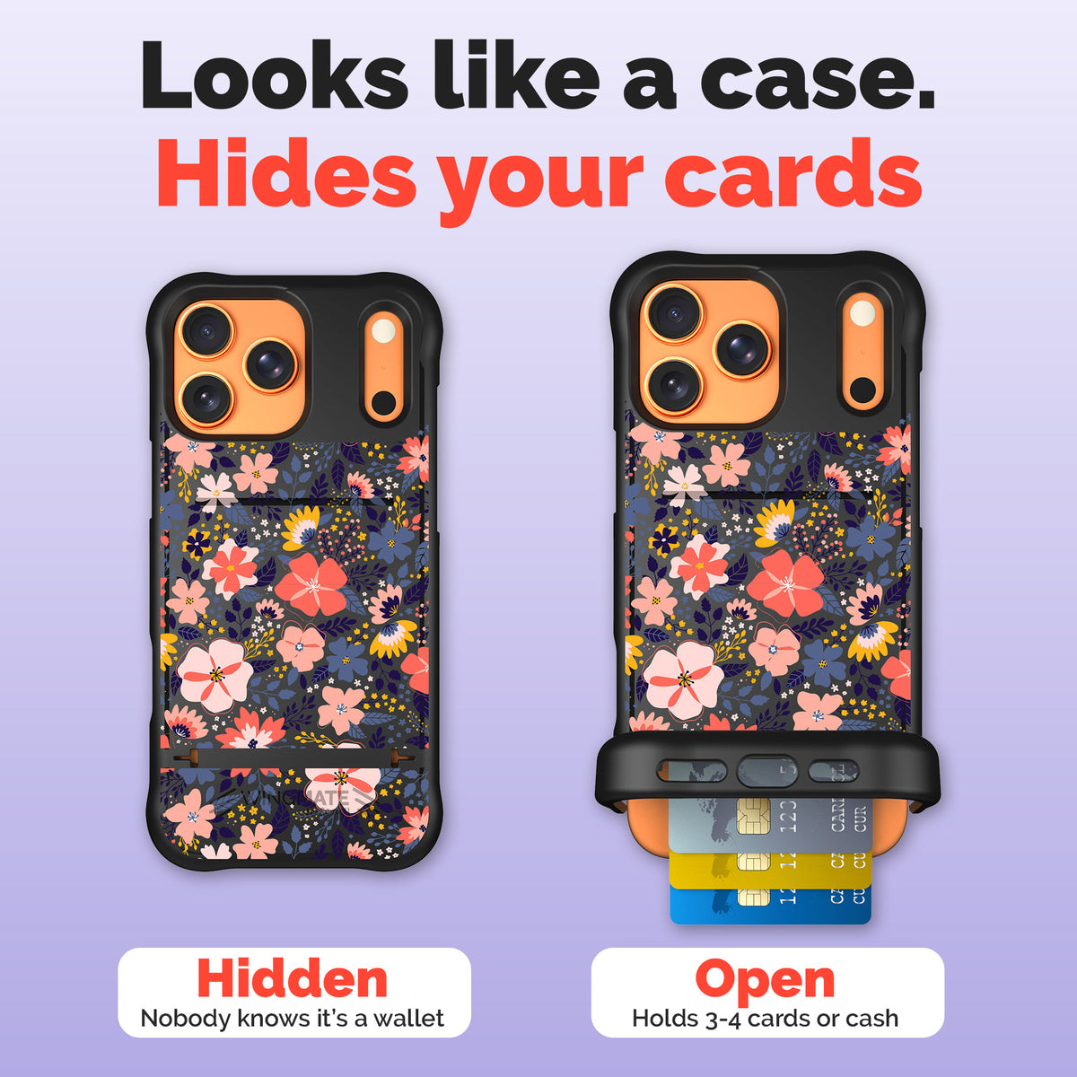 Wingmate hidden wallet for cards and cash | gallery:wingmate-20261021