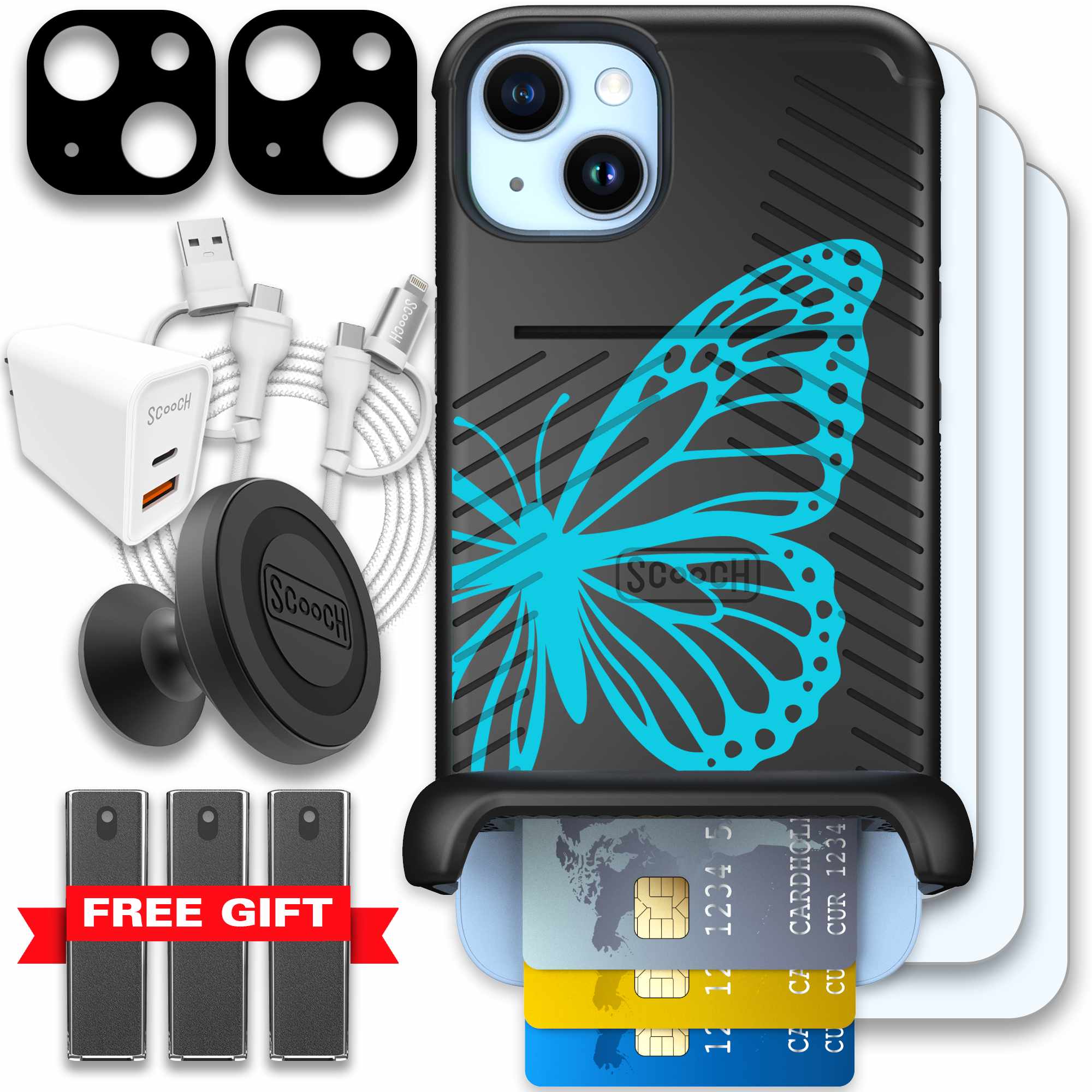 Azure Butterfly Bundle Image 064