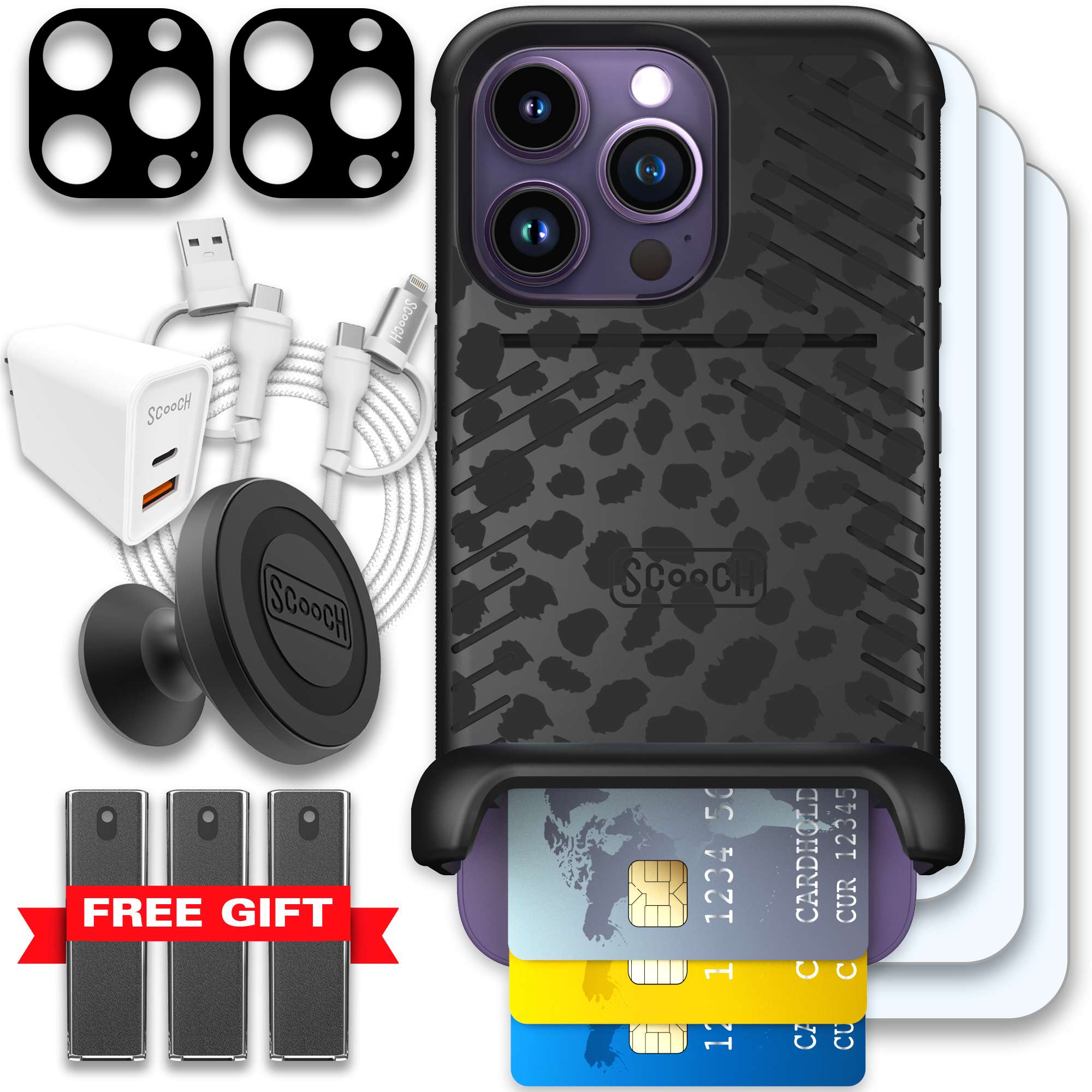WMTE BLKLEOP iPhone 14 Pro Ultimate Bundle