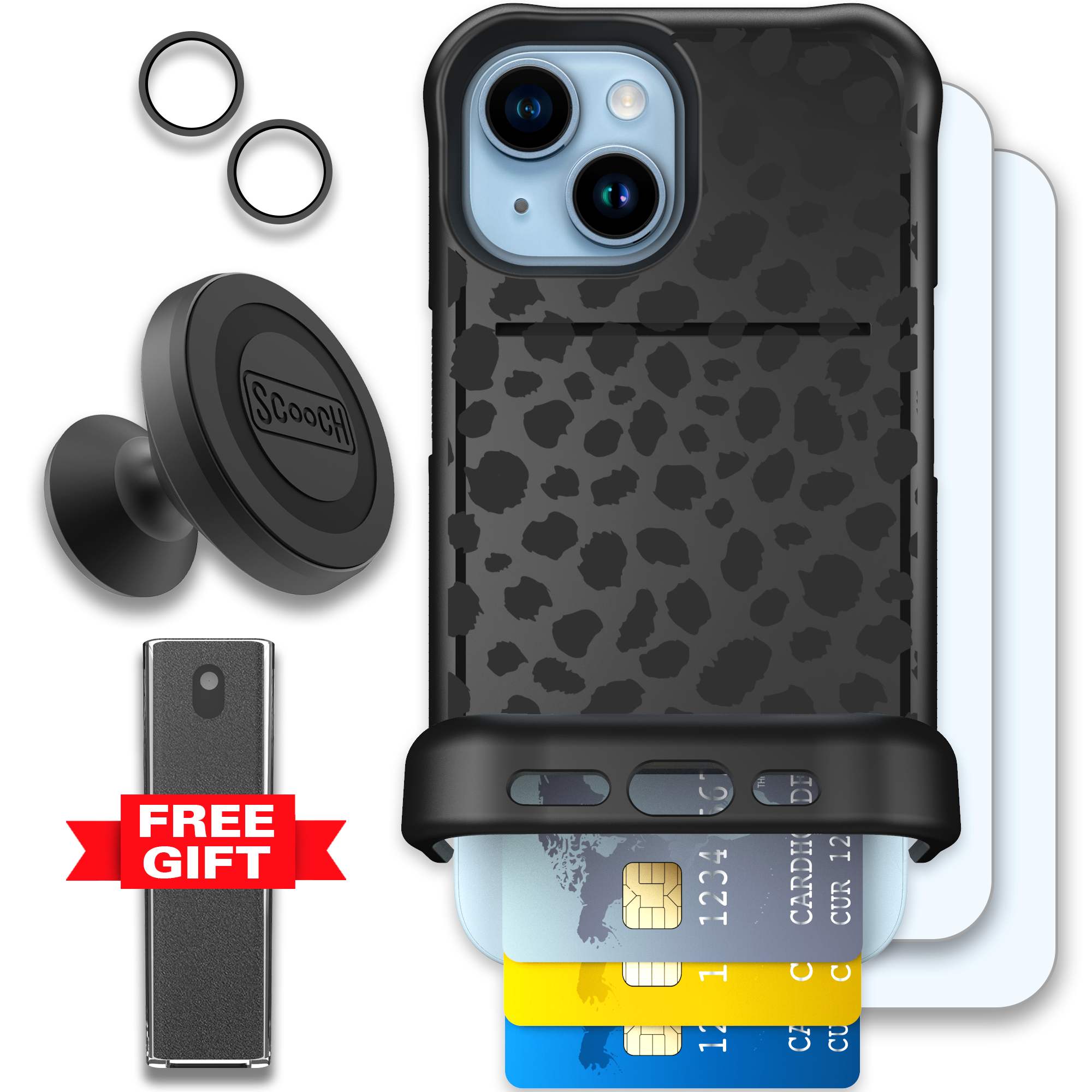 WMTE BLKLEOP iPhone 15 Defender Bundle