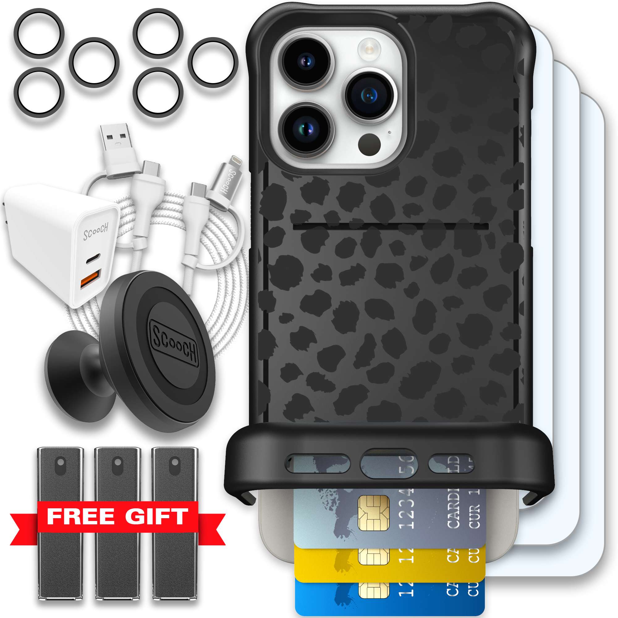 WMTE BLKLEOP iPhone 15 Pro Max Ultimate Bundle