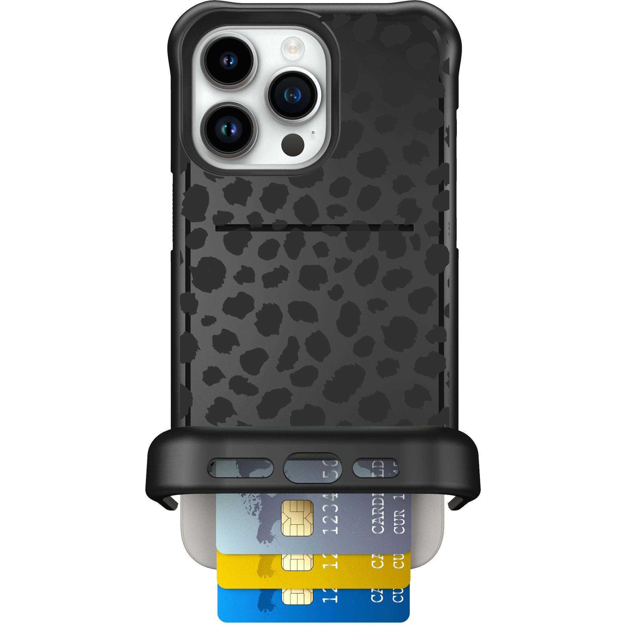 Wingmate - Black Leopard - iPhone 15 Pro Max