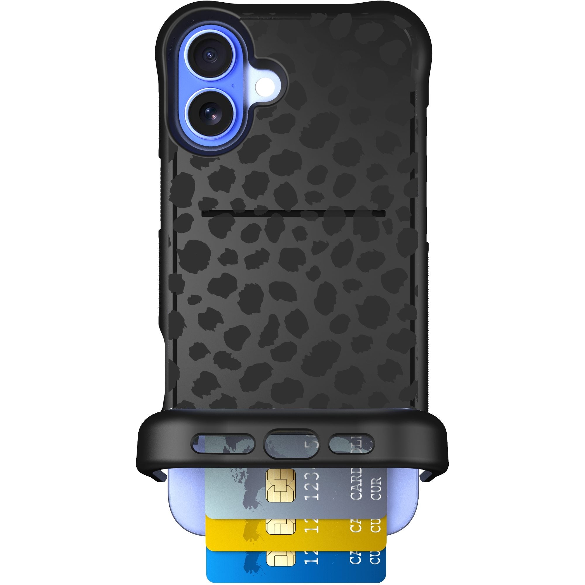 Wingmate - Black Leopard - iPhone 16 Plus